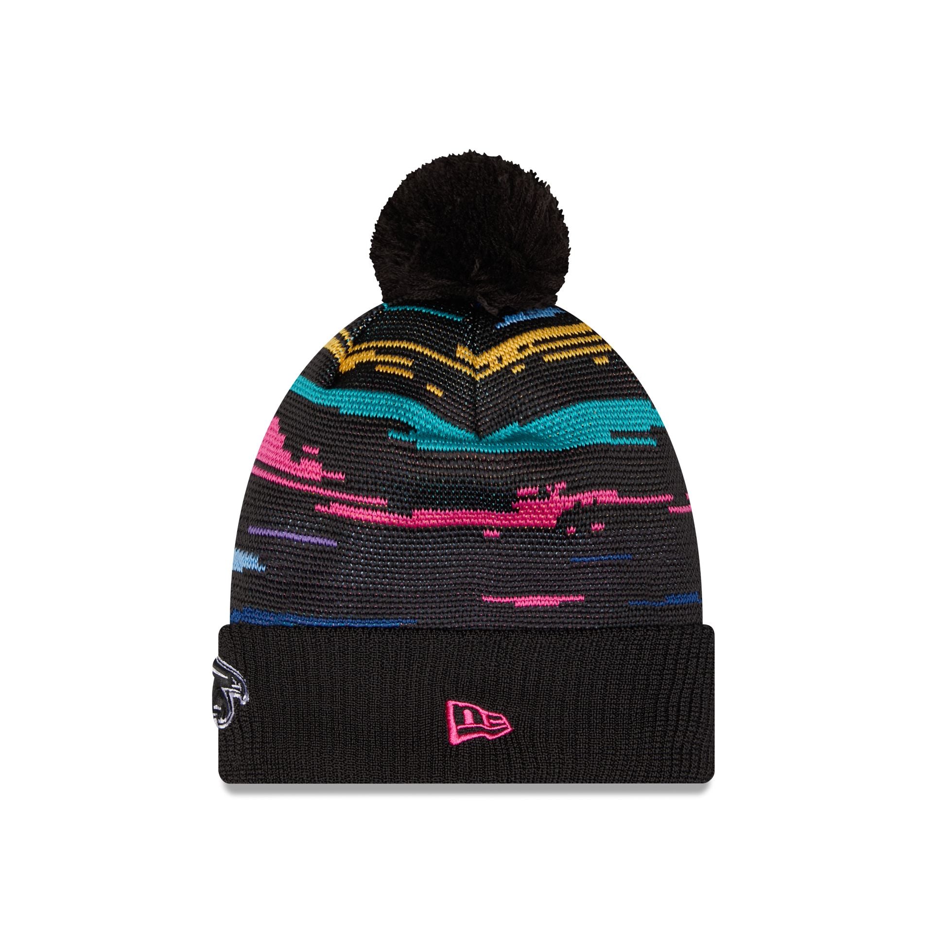 Atlanta Falcons 2026 Crucial Catch Pom Knit Hat – New Era Cap