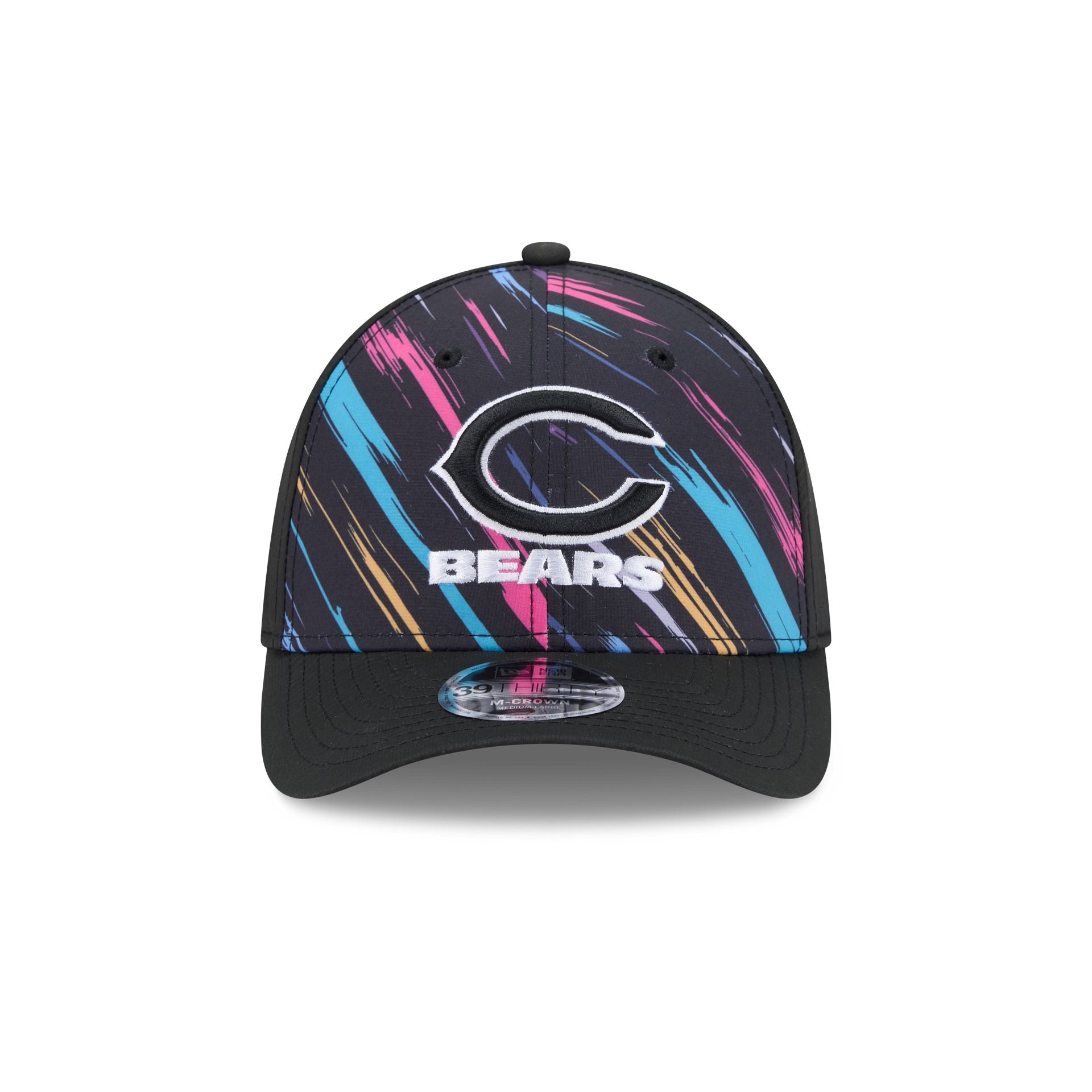 Chicago Bears 2026 Crucial Catch 39THIRTY M-Crown Stretch Fit Hat