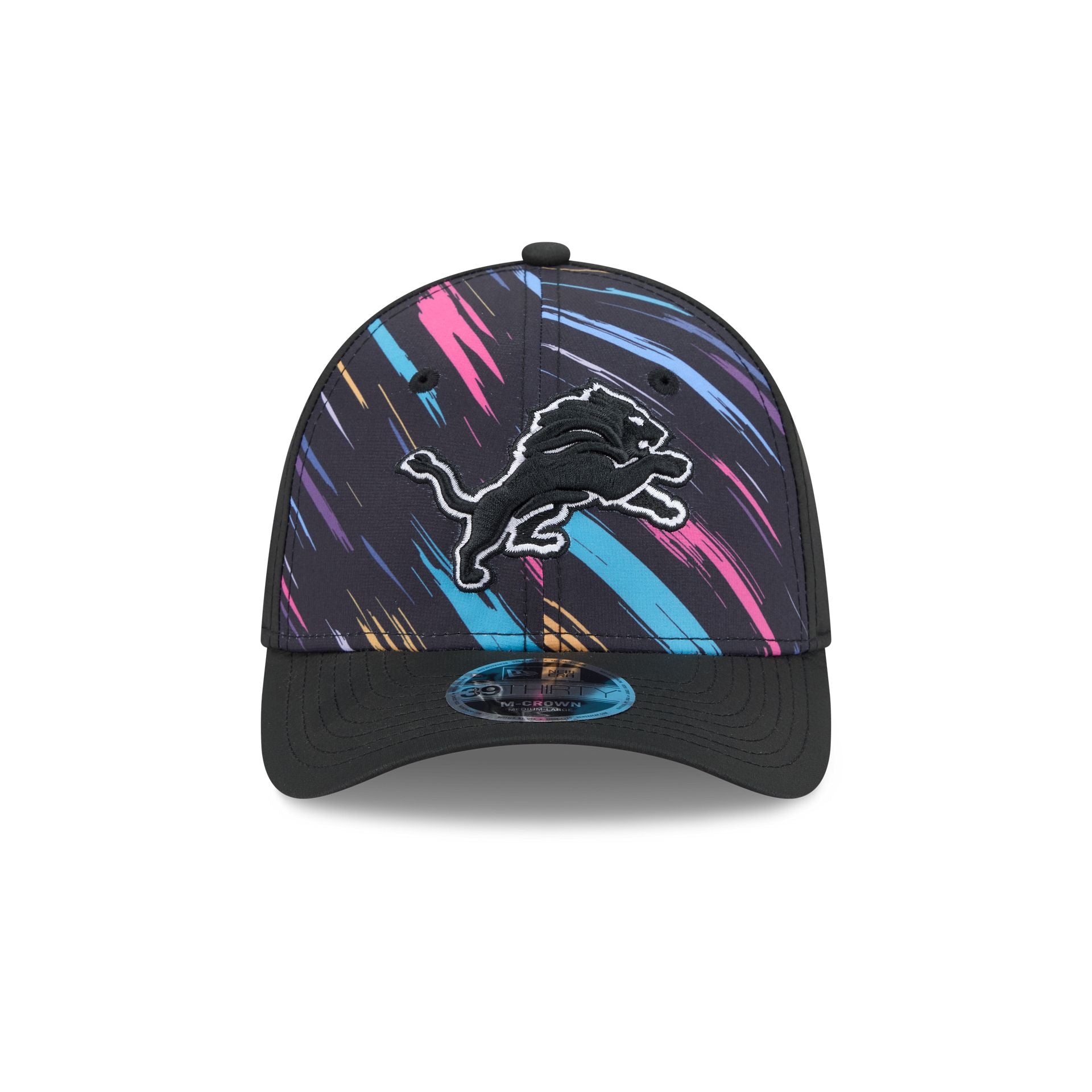 Detroit Lions 2026 Crucial Catch 39THIRTY M-Crown Stretch Fit Hat