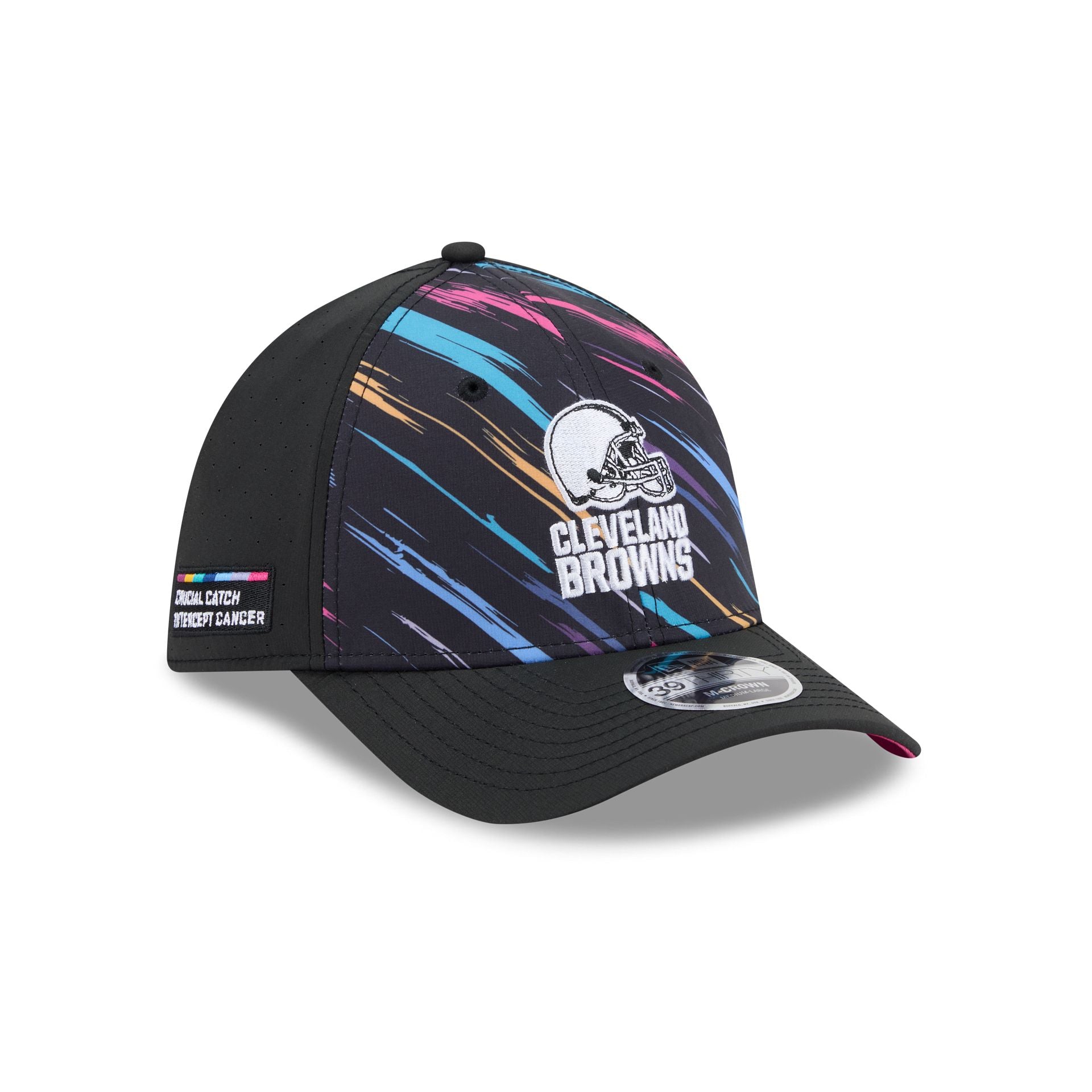 Cleveland Browns 2026 Crucial Catch 39THIRTY M-Crown Stretch Fit Hat