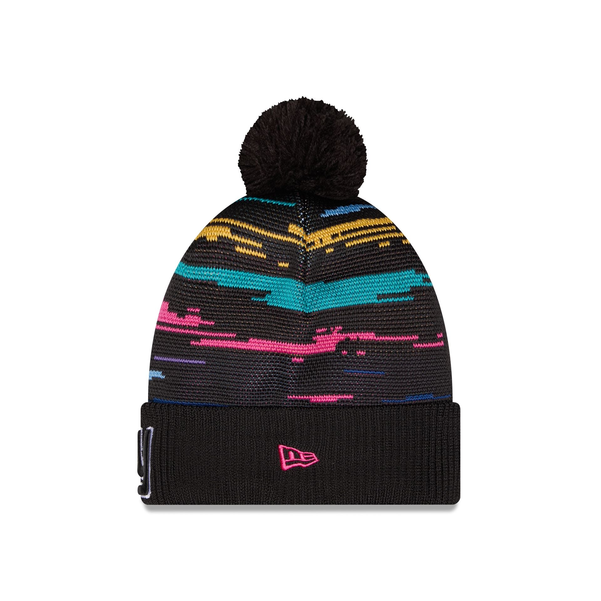 New York Giants 2026 Crucial Catch Pom Knit Hat