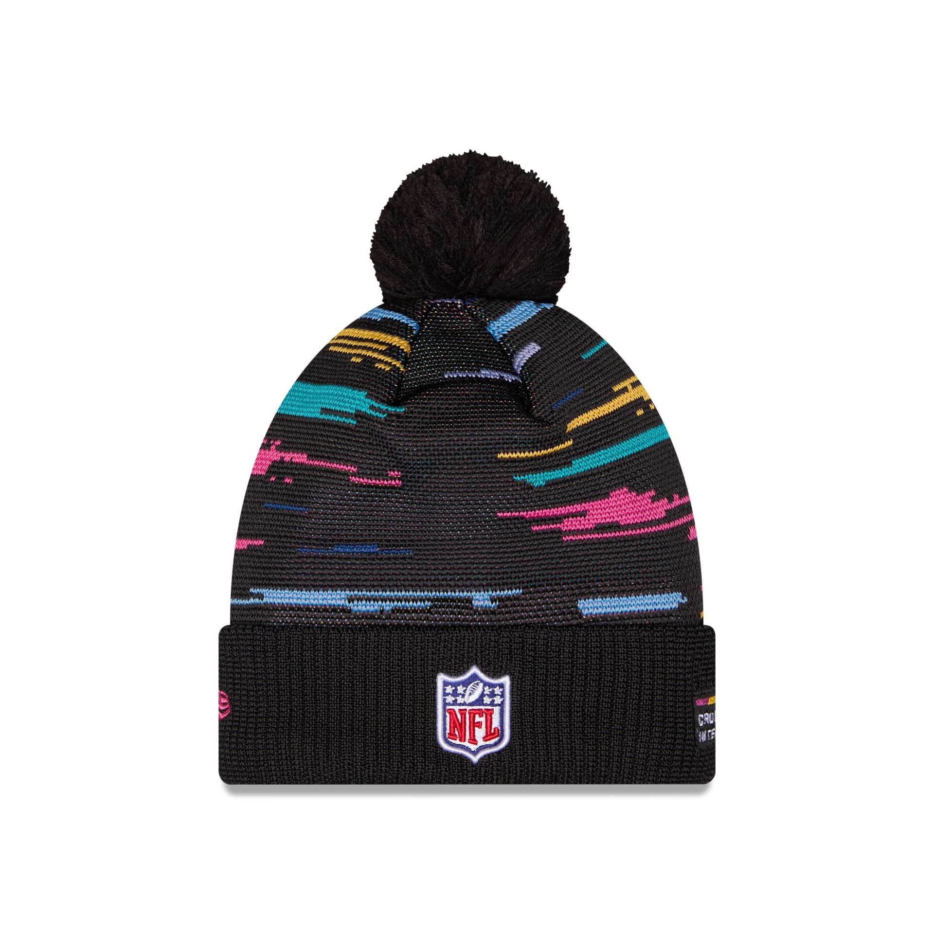 New York Jets 2026 Crucial Catch Pom Knit Hat