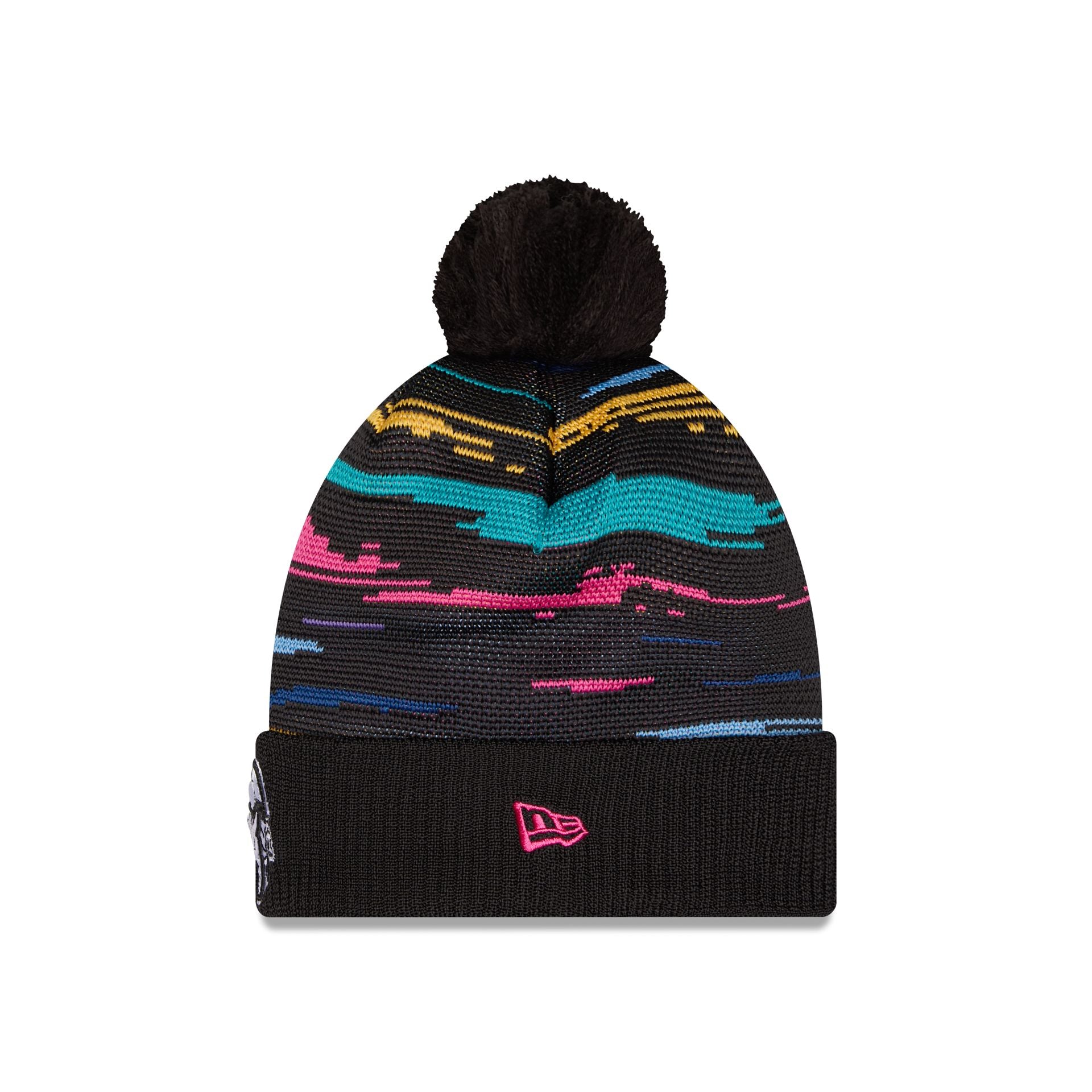 Minnesota Vikings 2026 Crucial Catch Pom Knit Hat