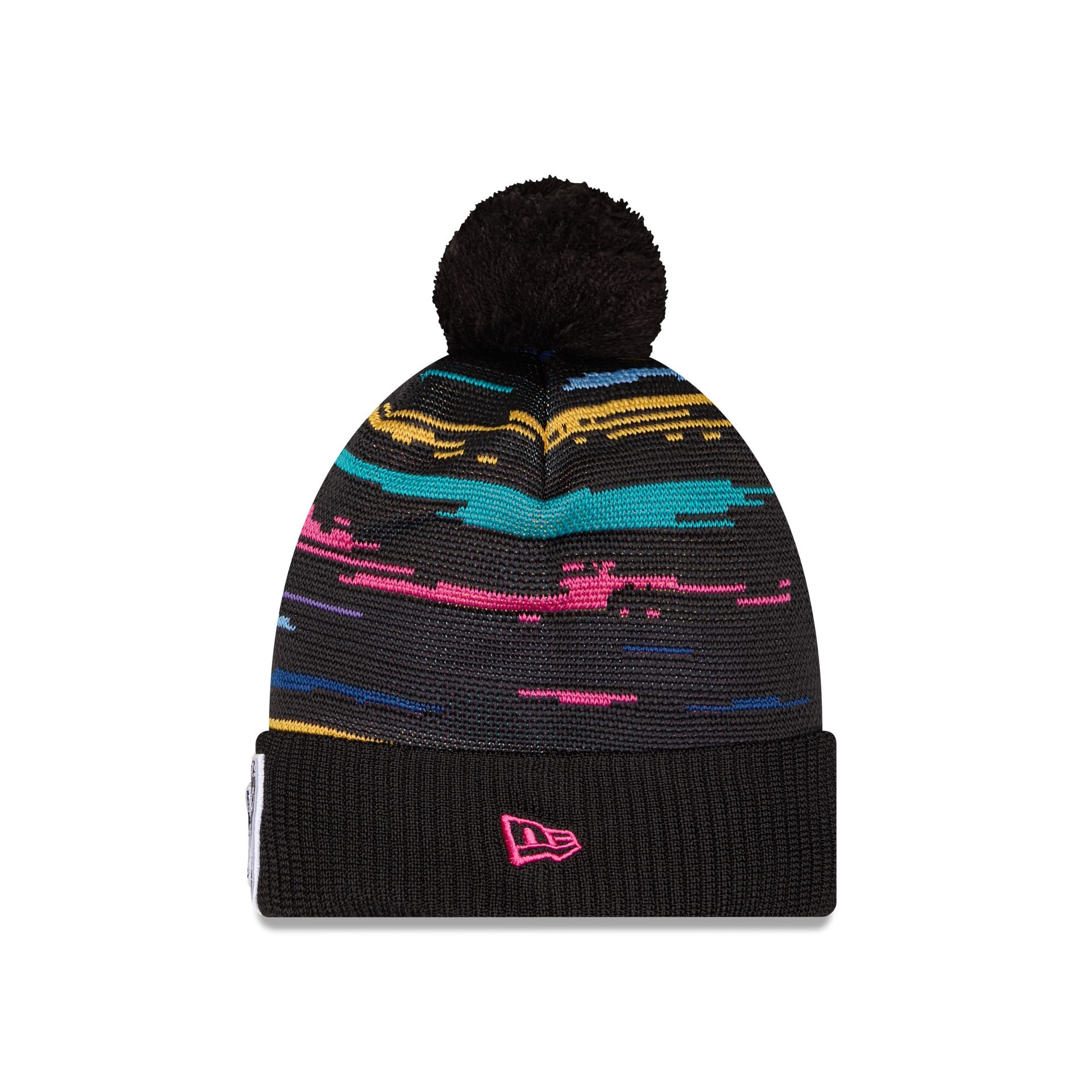 Las Vegas Raiders 2026 Crucial Catch Pom Knit Hat – New Era Cap