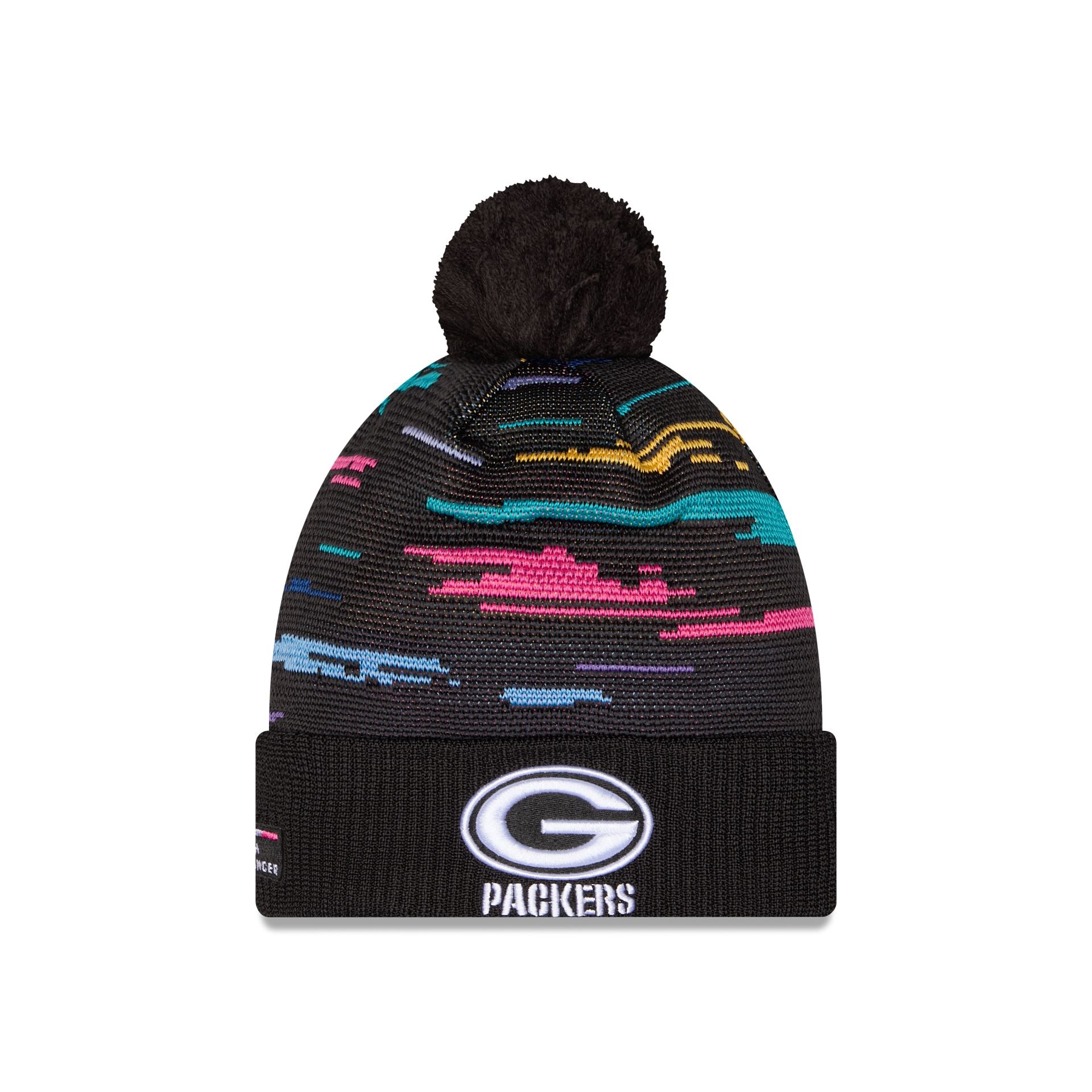 Green Bay Packers 2026 Crucial Catch Pom Knit Hat