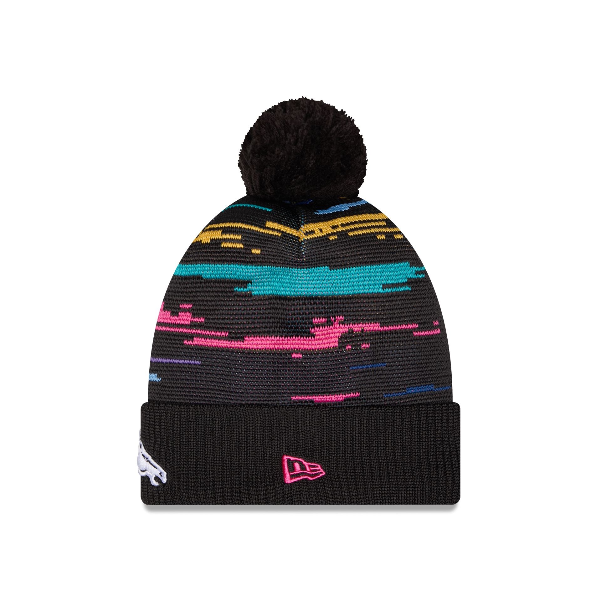 Denver Broncos 2026 Crucial Catch Pom Knit Hat
