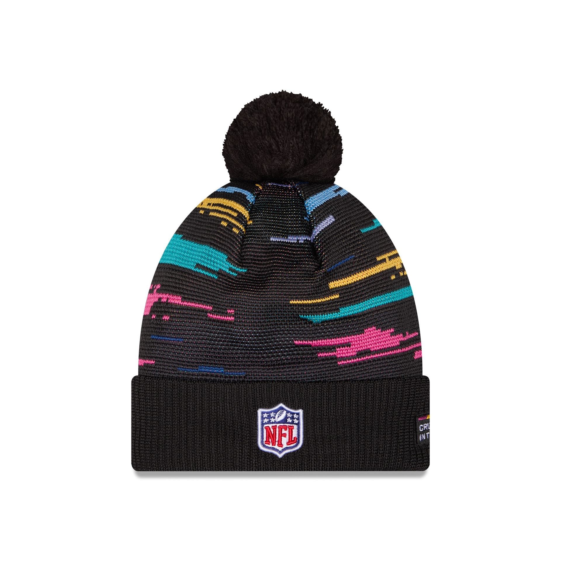 Denver Broncos 2026 Crucial Catch Pom Knit Hat