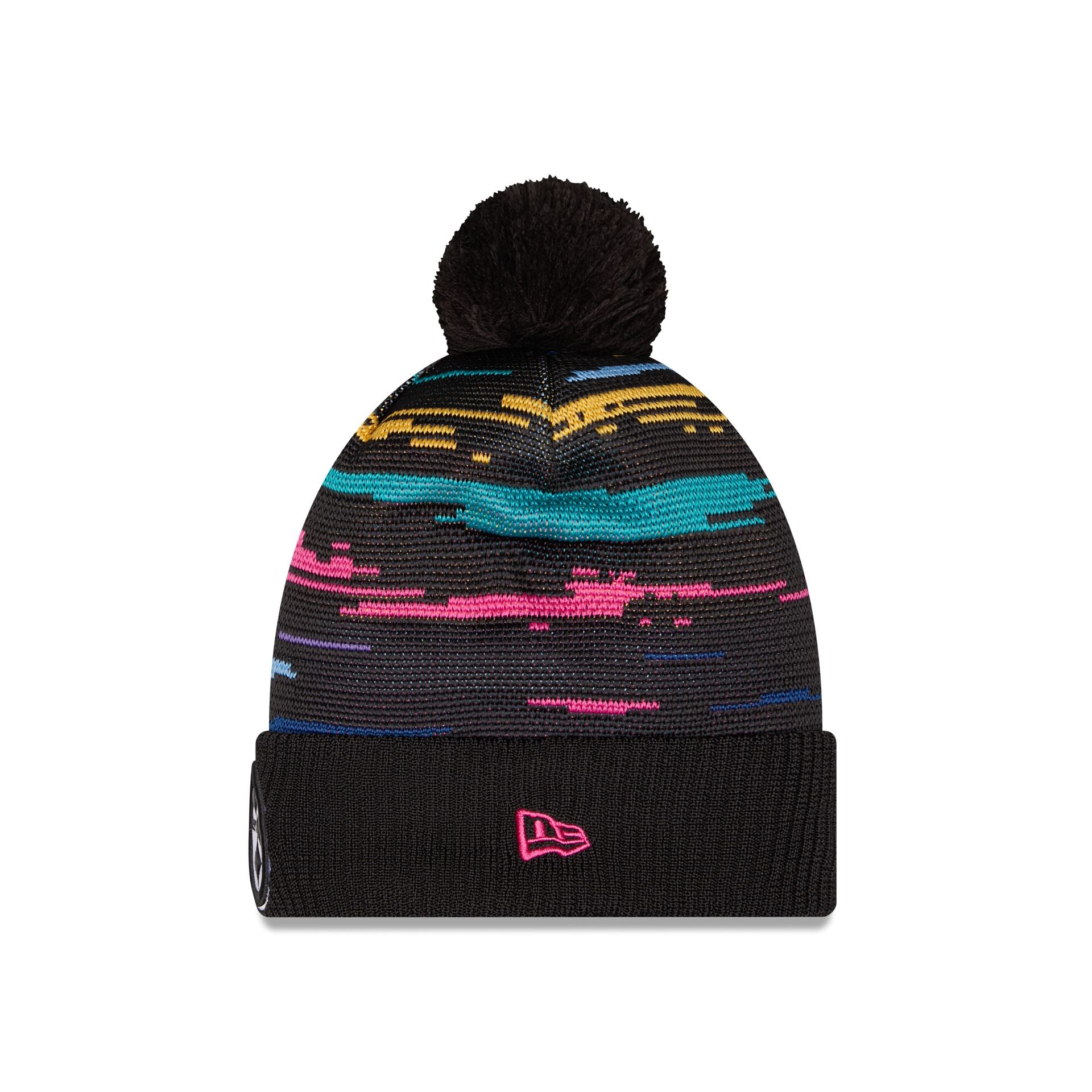 Pittsburgh Steelers 2026 Crucial Catch Pom Knit Hat