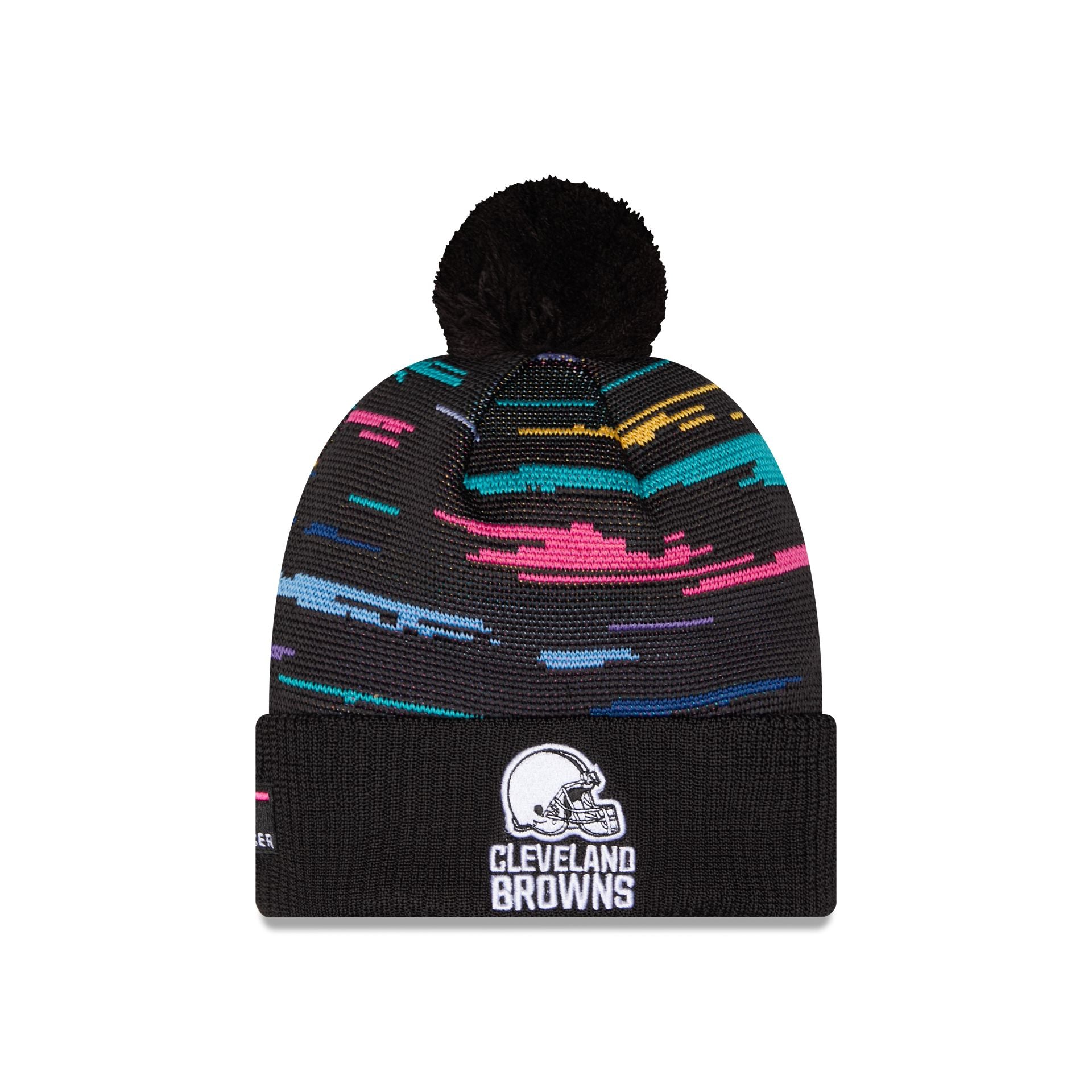Cleveland Browns 2026 Crucial Catch Pom Knit Hat