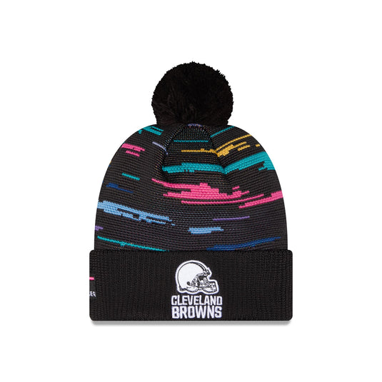 Cleveland Browns 2026 Crucial Catch Pom Knit Hat