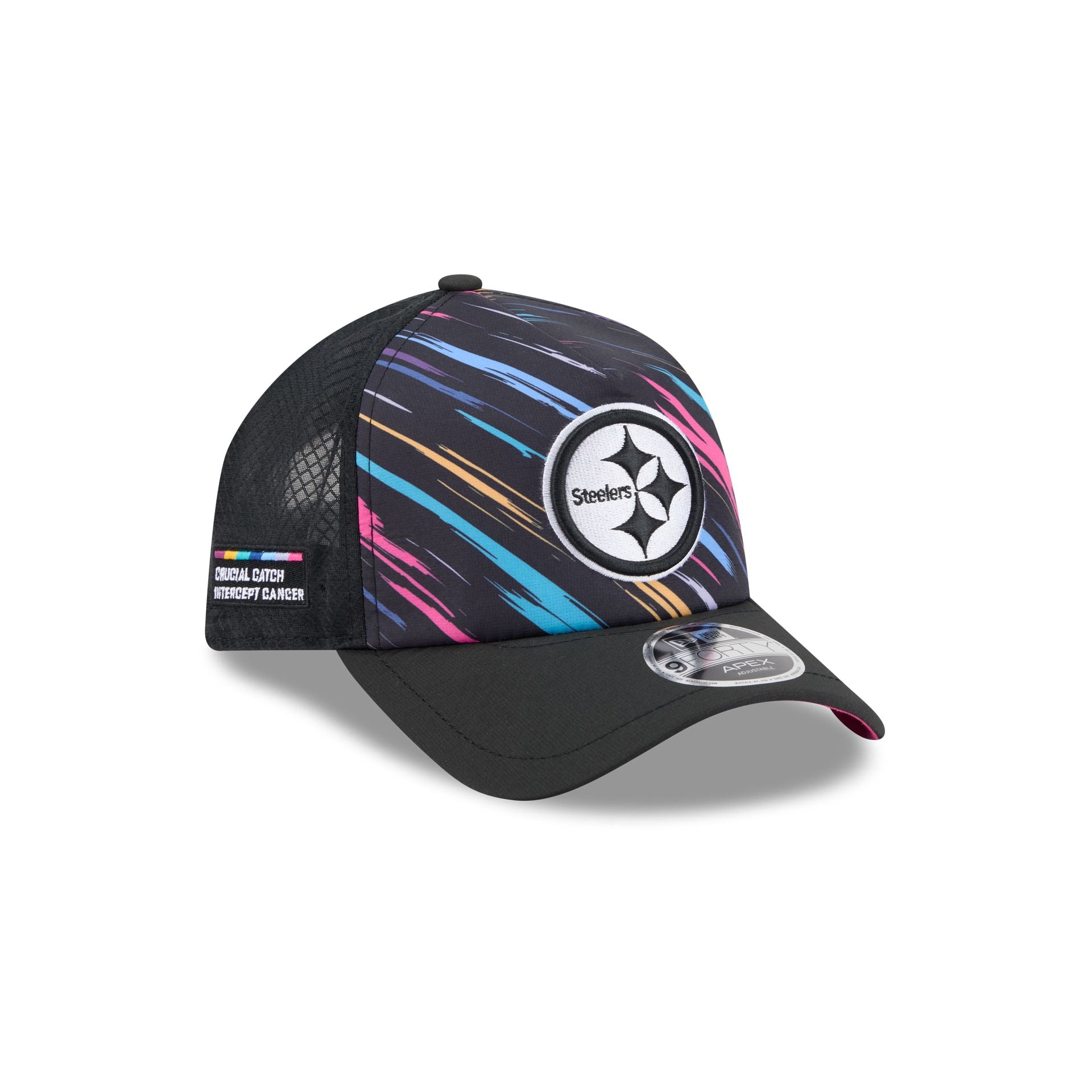 Pittsburgh Steelers 2026 Crucial Catch 9FORTY APEX Snapback Hat