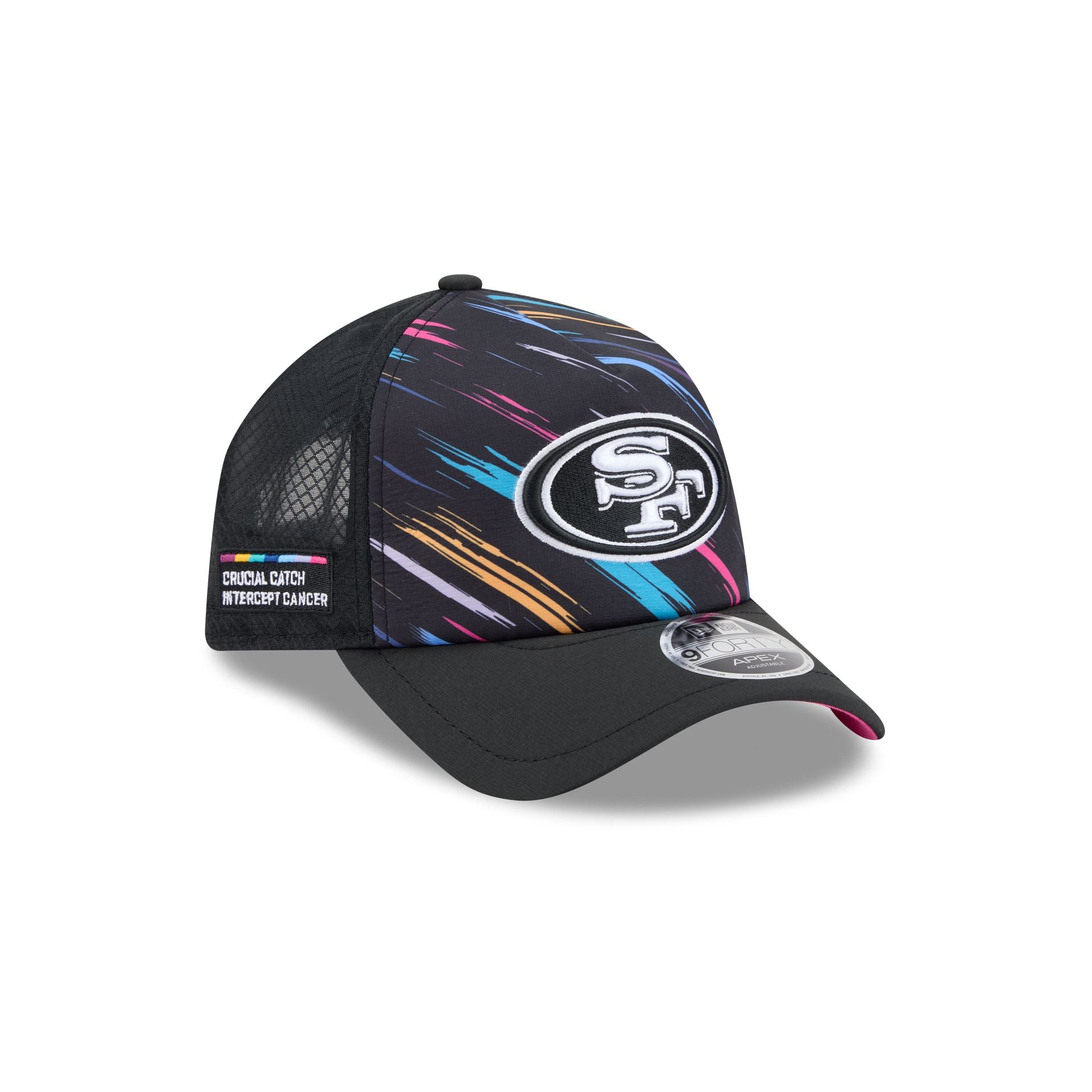 San Francisco 49ers 2026 Crucial Catch 9FORTY APEX Snapback Hat