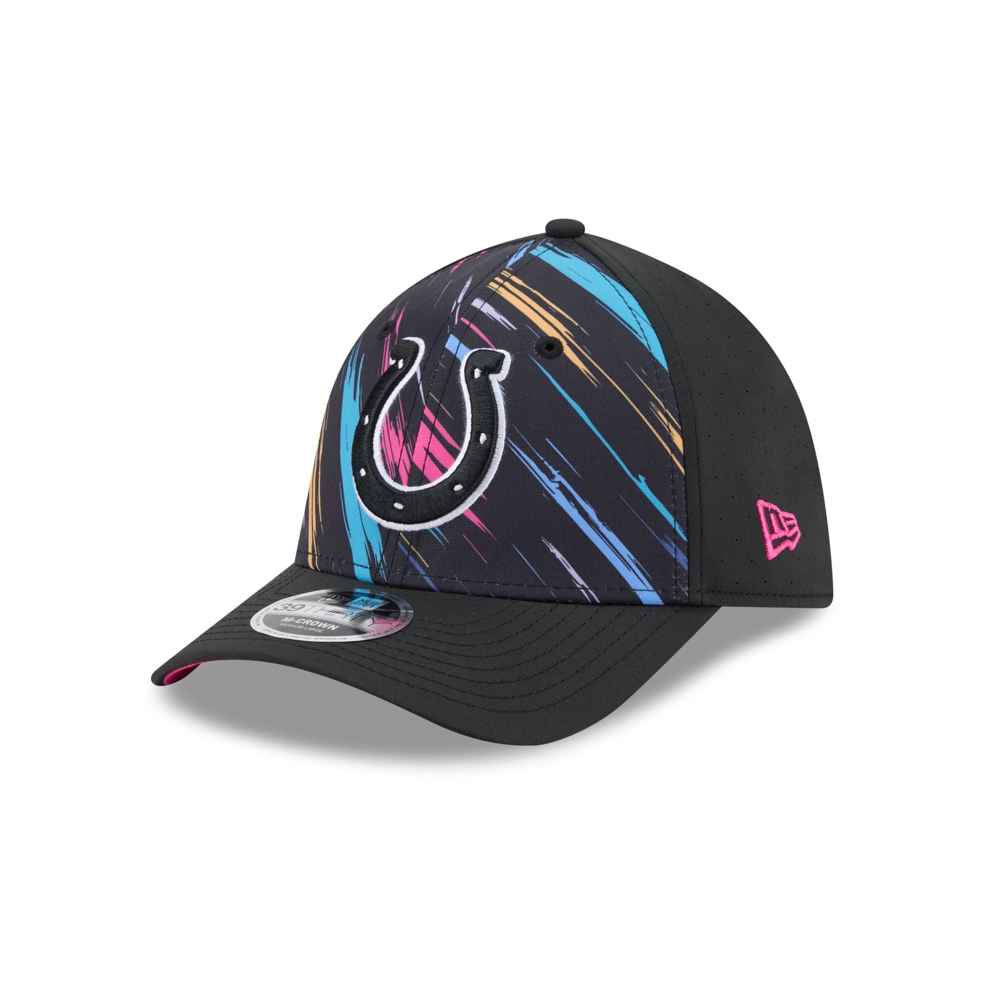 Indianapolis Colts 2026 Crucial Catch 39THIRTY M-Crown Stretch Fit Hat