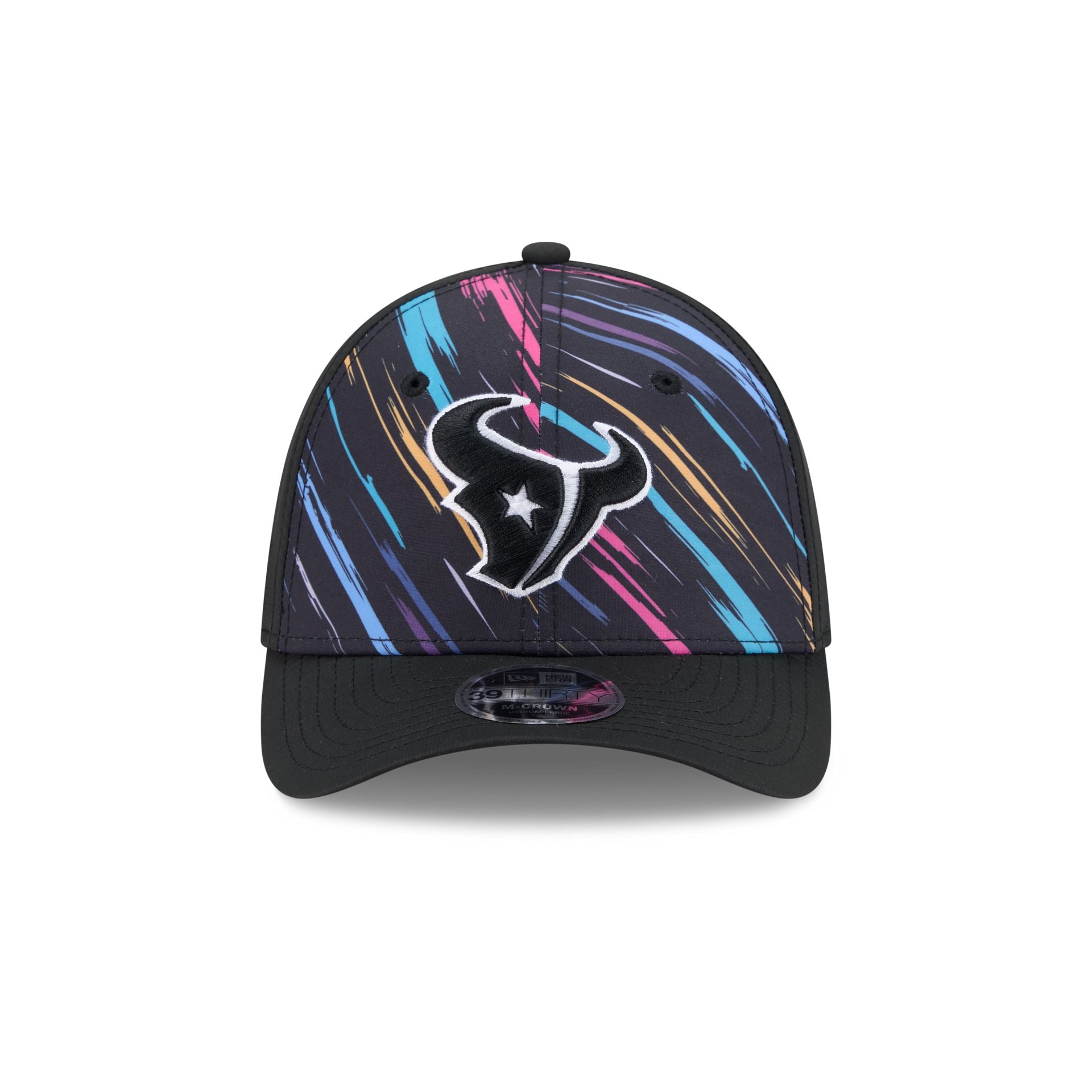 Houston Texans 2026 Crucial Catch 39THIRTY M-Crown Stretch Fit Hat