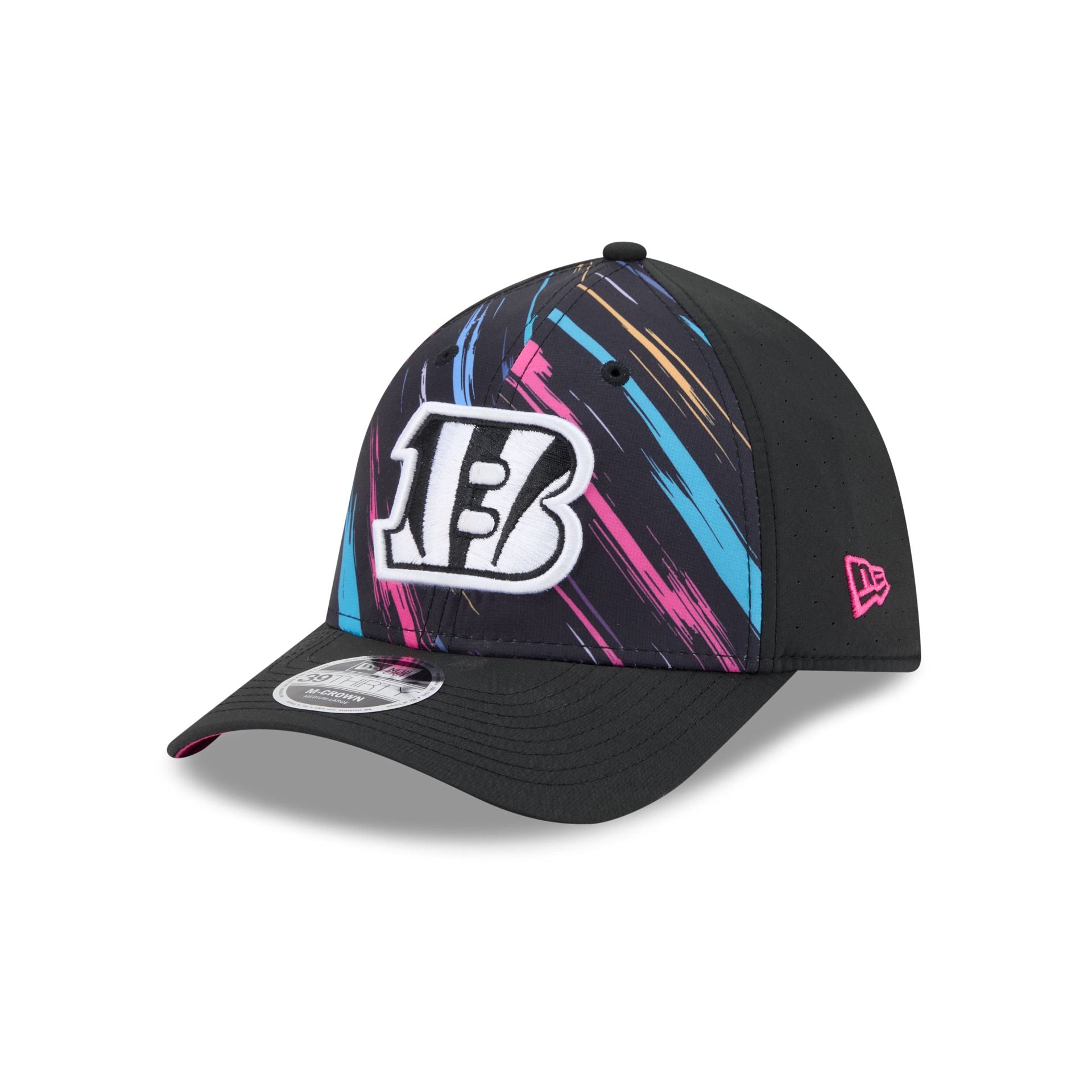 Cincinnati Bengals 2026 Crucial Catch 39THIRTY M-Crown Stretch Fit Hat
