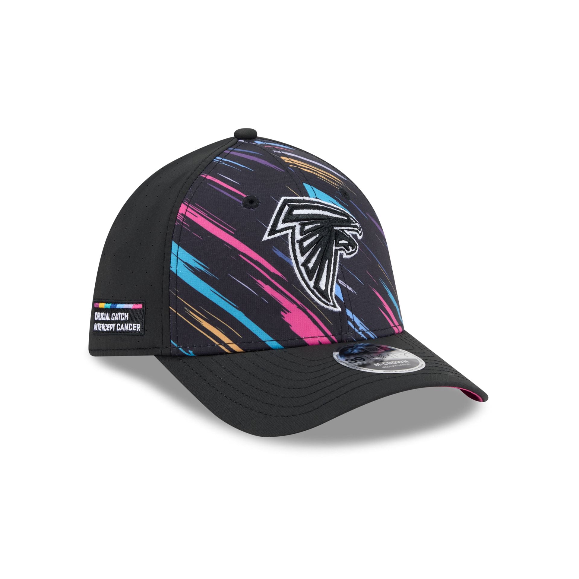 Atlanta Falcons 2026 Crucial Catch 39THIRTY M-Crown Stretch Fit Hat