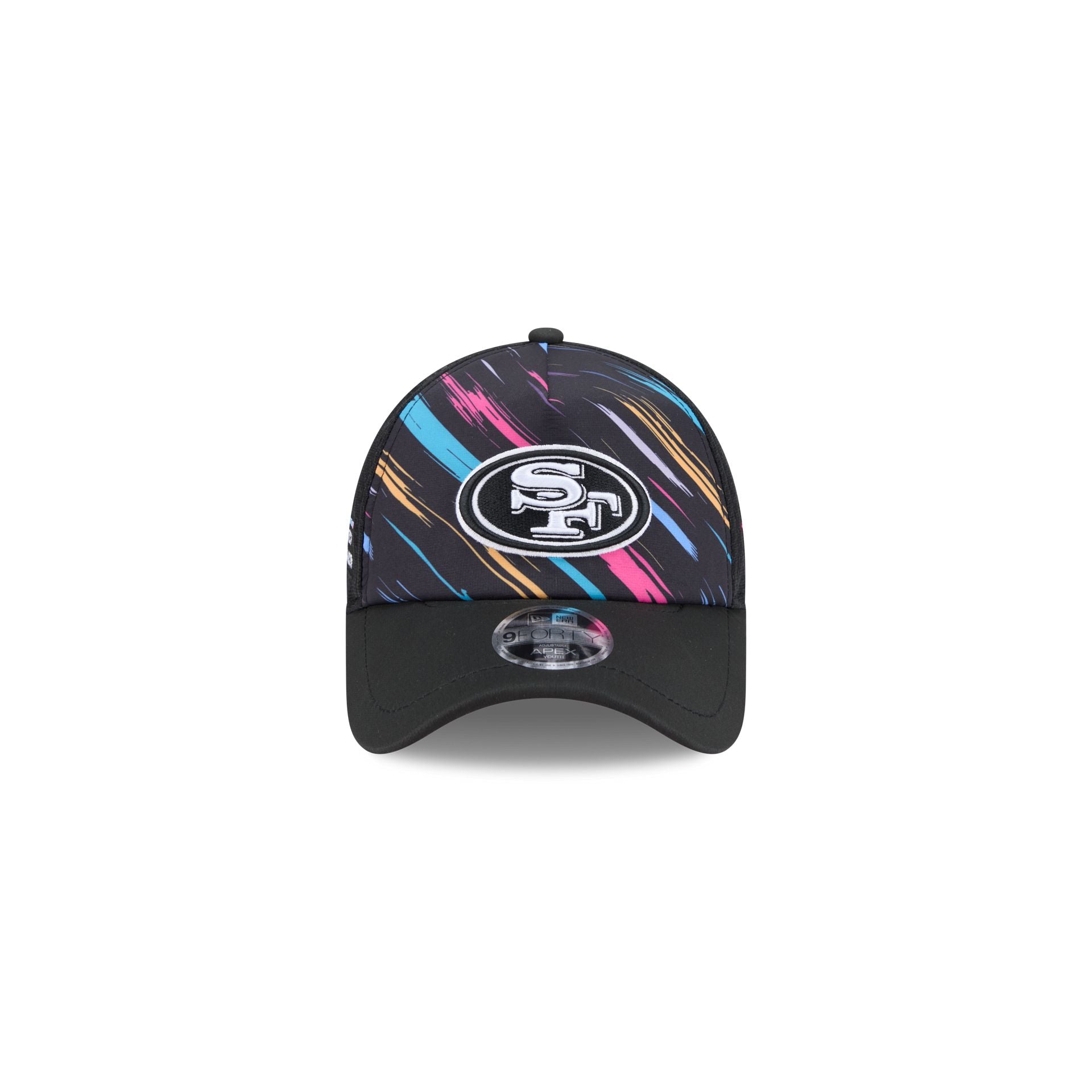 San Francisco 49ers 2026 Crucial Catch Kids 9FORTY APEX Snapback
