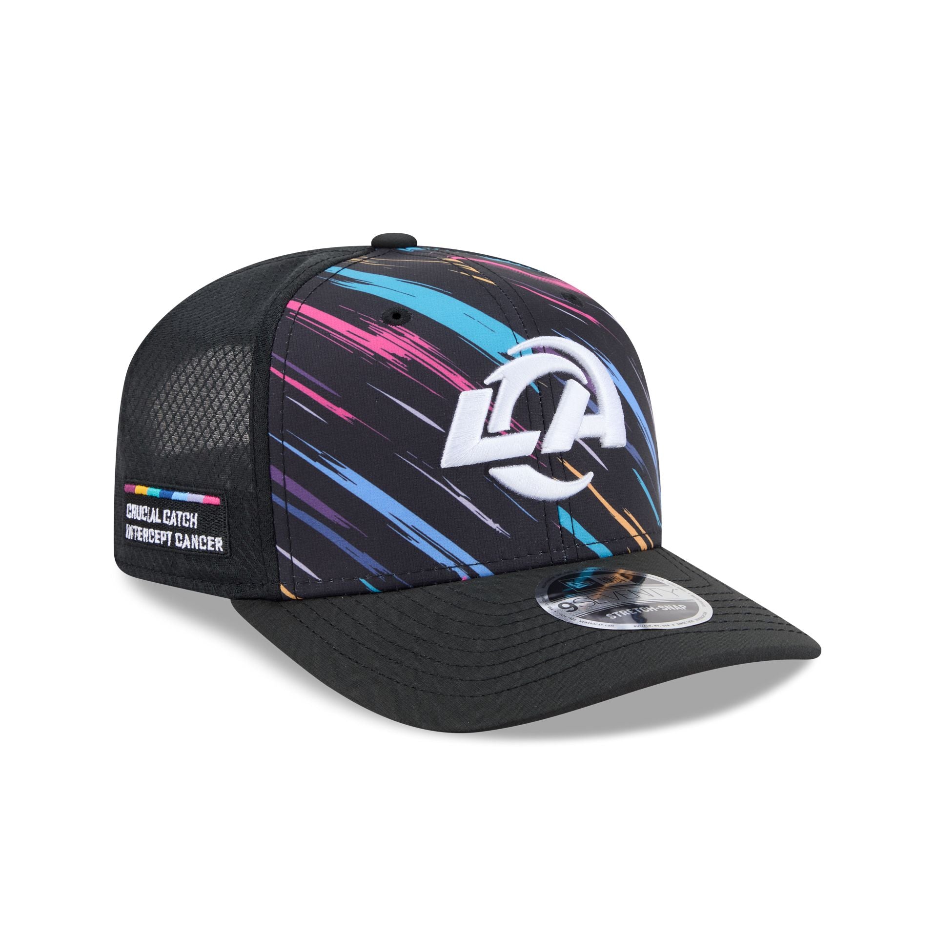 Los Angeles Rams 2026 Crucial Catch 9SEVENTY Trucker Hat