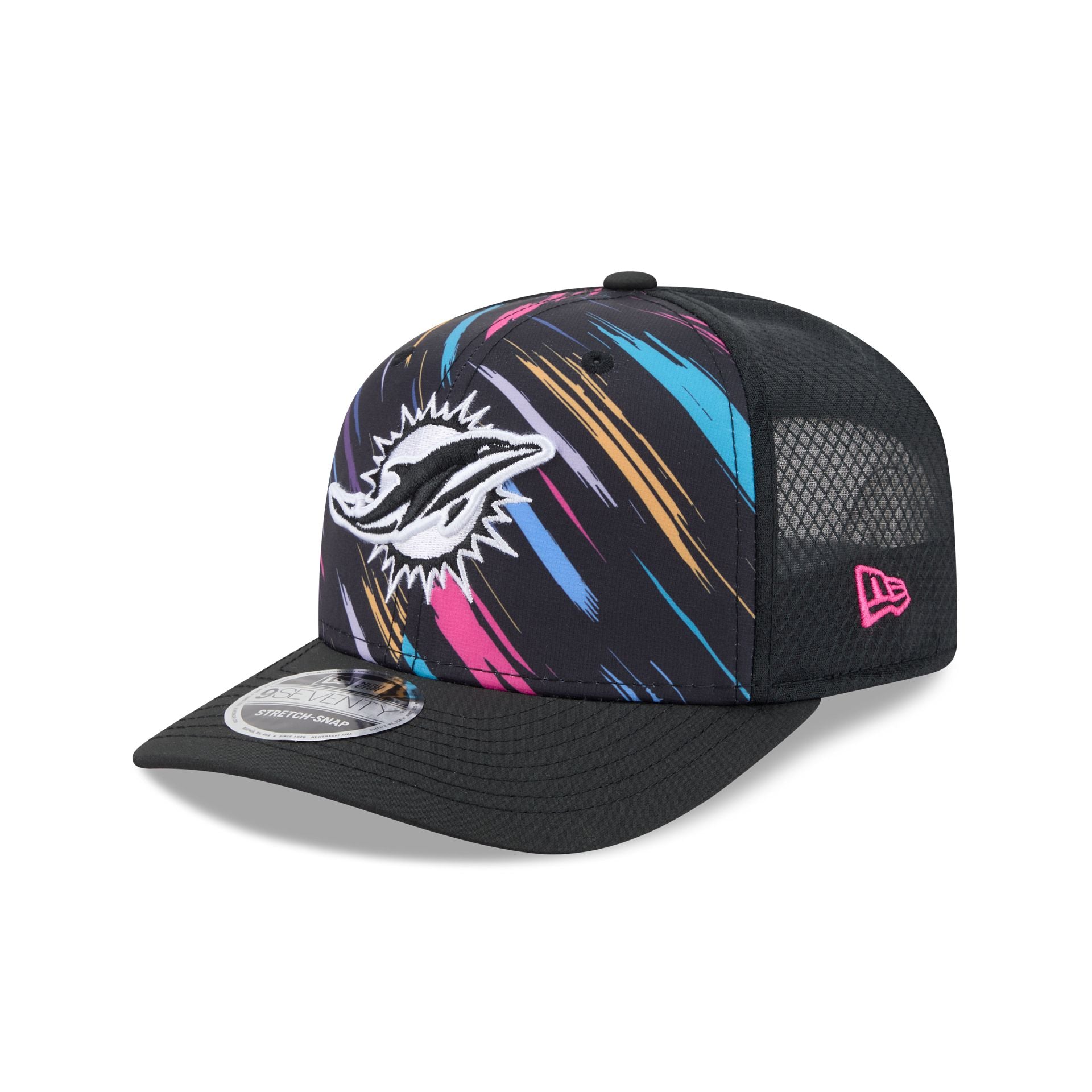 Miami Dolphins 2026 Crucial Catch 9SEVENTY Trucker Hat