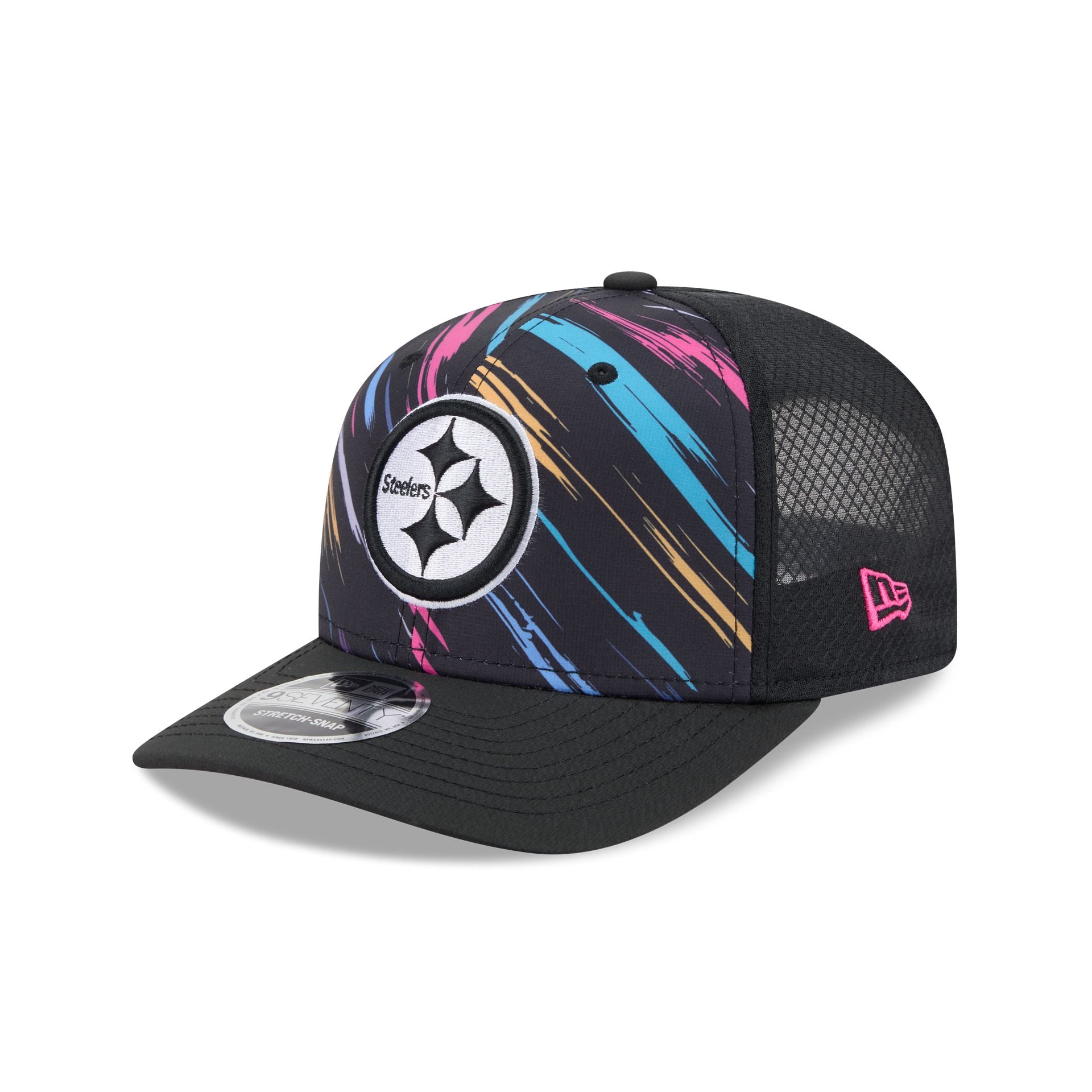 Pittsburgh Steelers 2026 Crucial Catch 9SEVENTY Trucker Hat