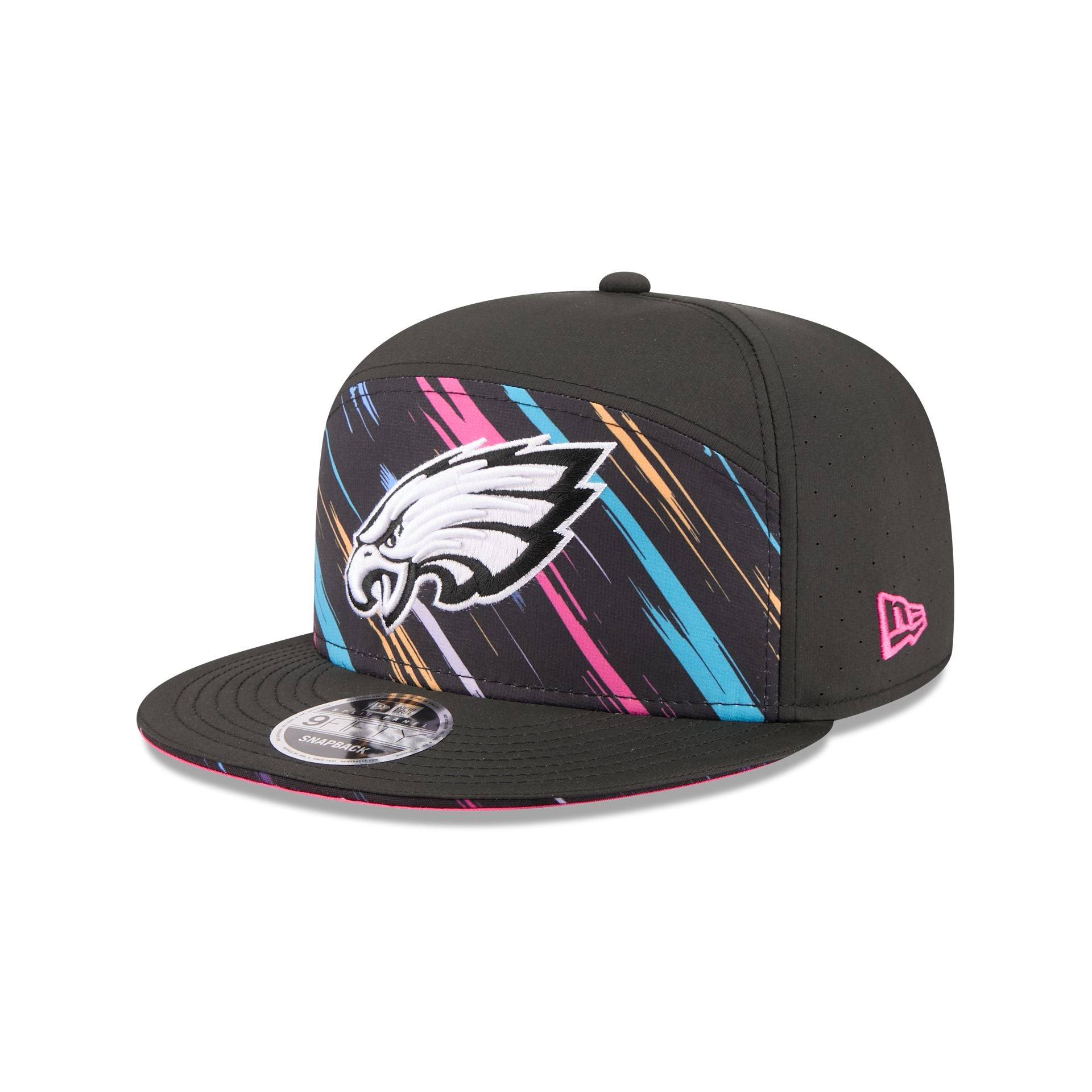 Philadelphia Eagles 2026 Crucial Catch Split Panel 9FIFTY Snapback Hat