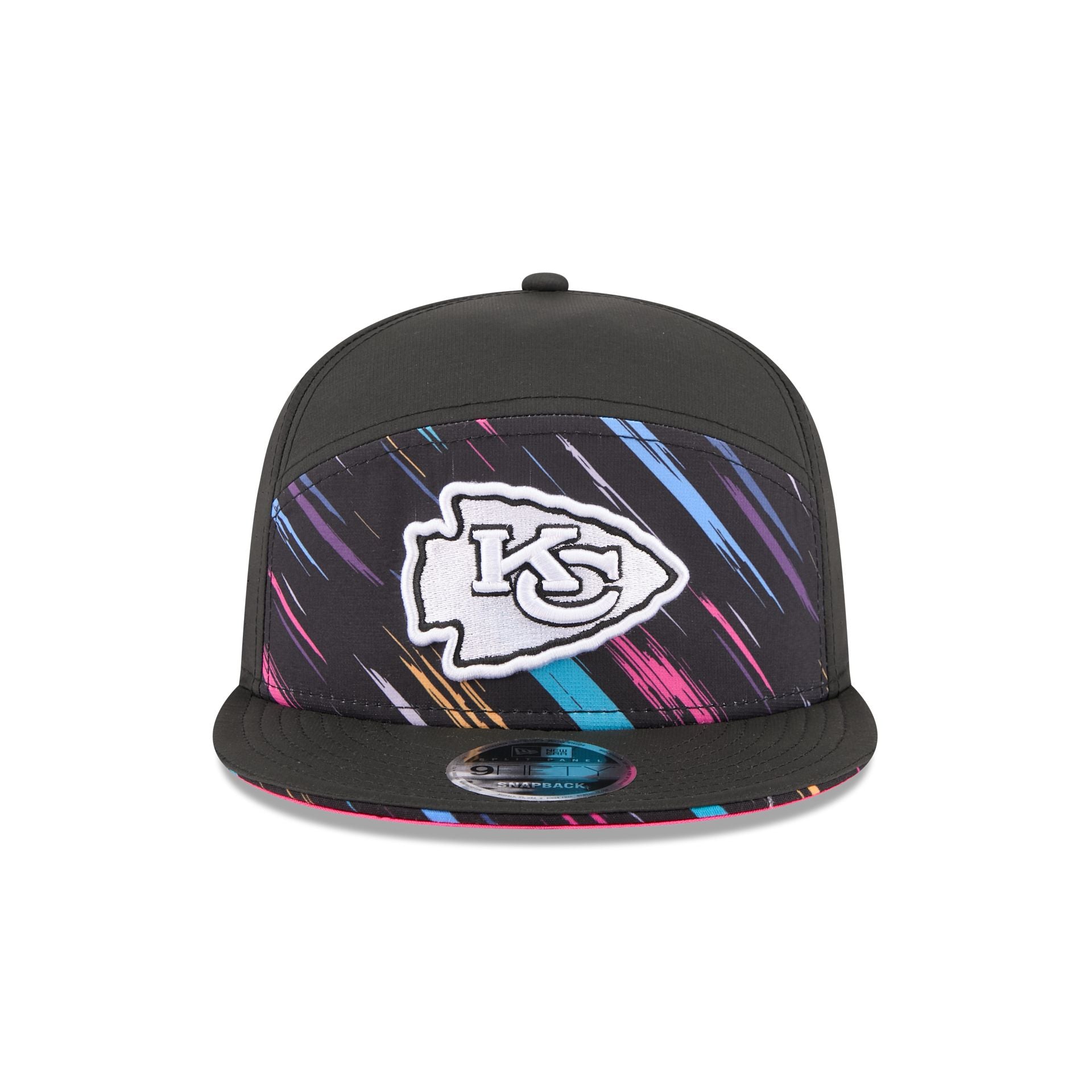 Kansas City Chiefs 2026 Crucial Catch Split Panel 9FIFTY Snapback Hat