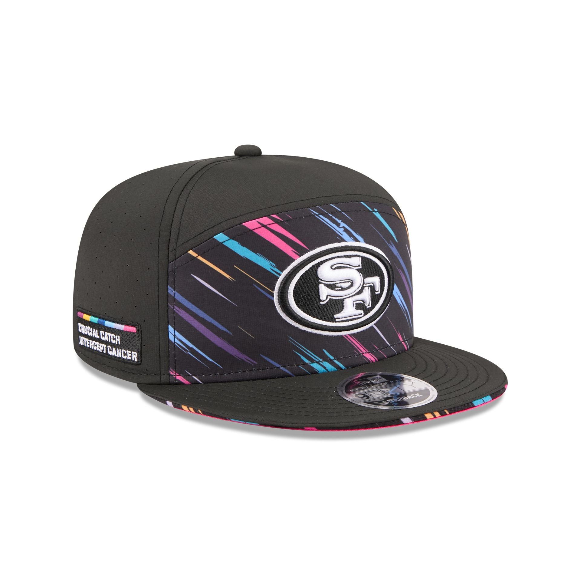 San Francisco 49ers 2026 Crucial Catch Split Panel 9FIFTY Snapback Hat