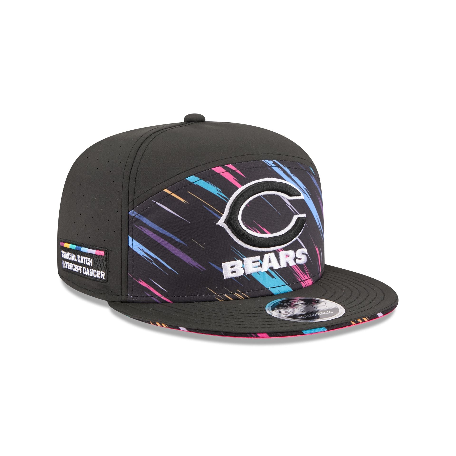 Chicago Bears 2026 Crucial Catch Split Panel 9FIFTY Snapback Hat