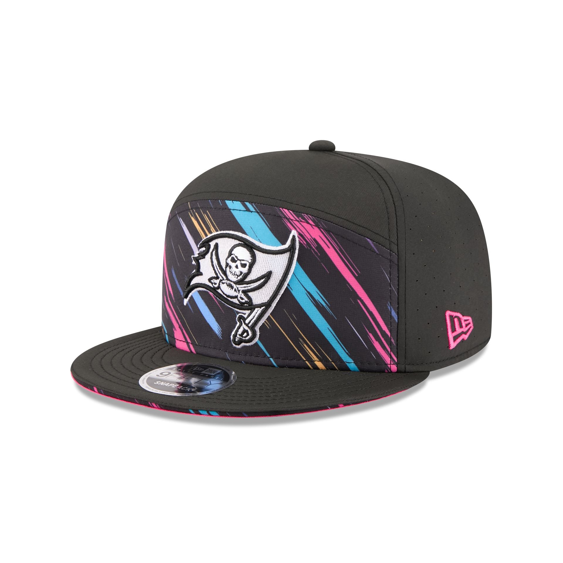 Tampa Bay Buccaneers 2026 Crucial Catch Split Panel 9FIFTY Snapback Hat