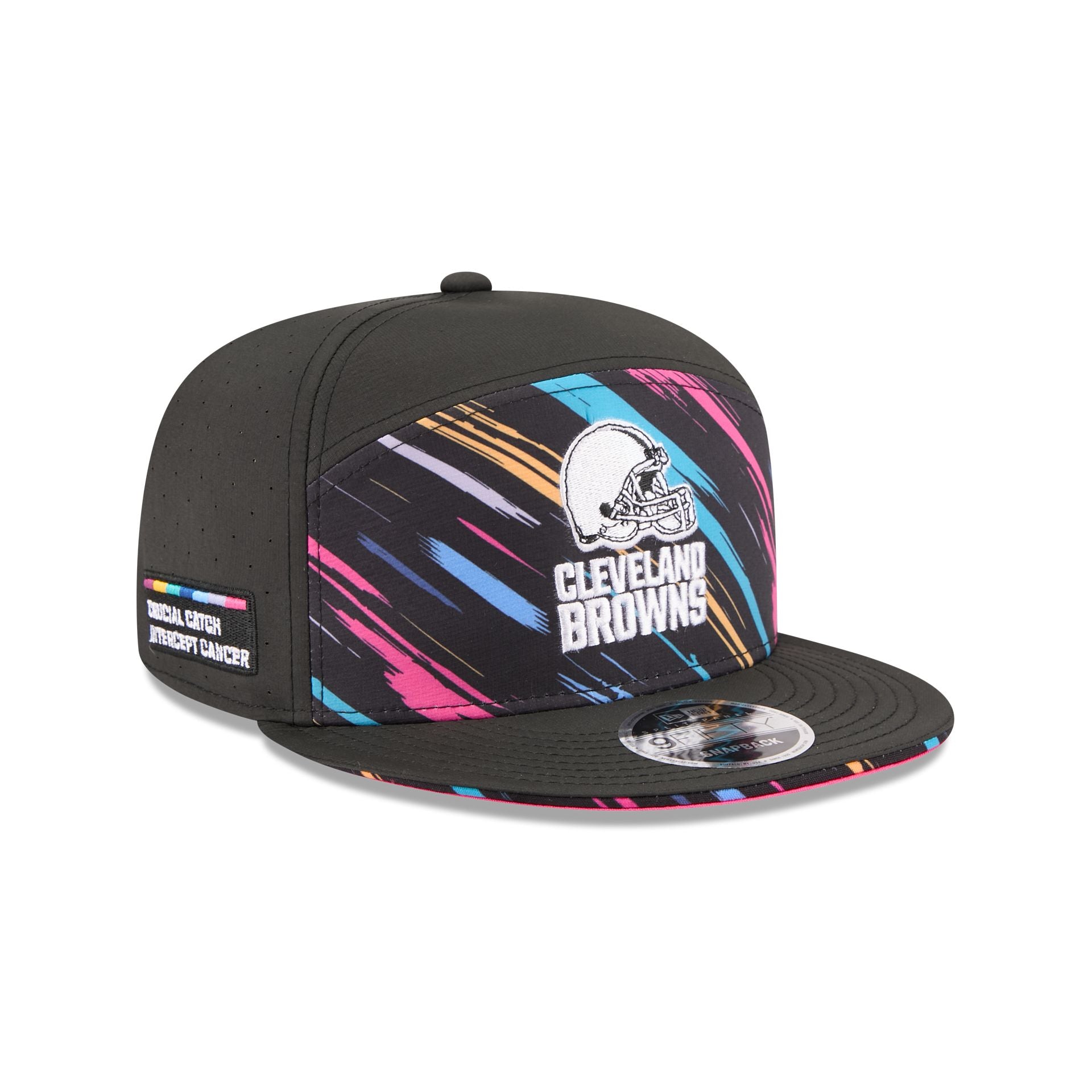 Cleveland Browns 2026 Crucial Catch Split Panel 9FIFTY Snapback Hat