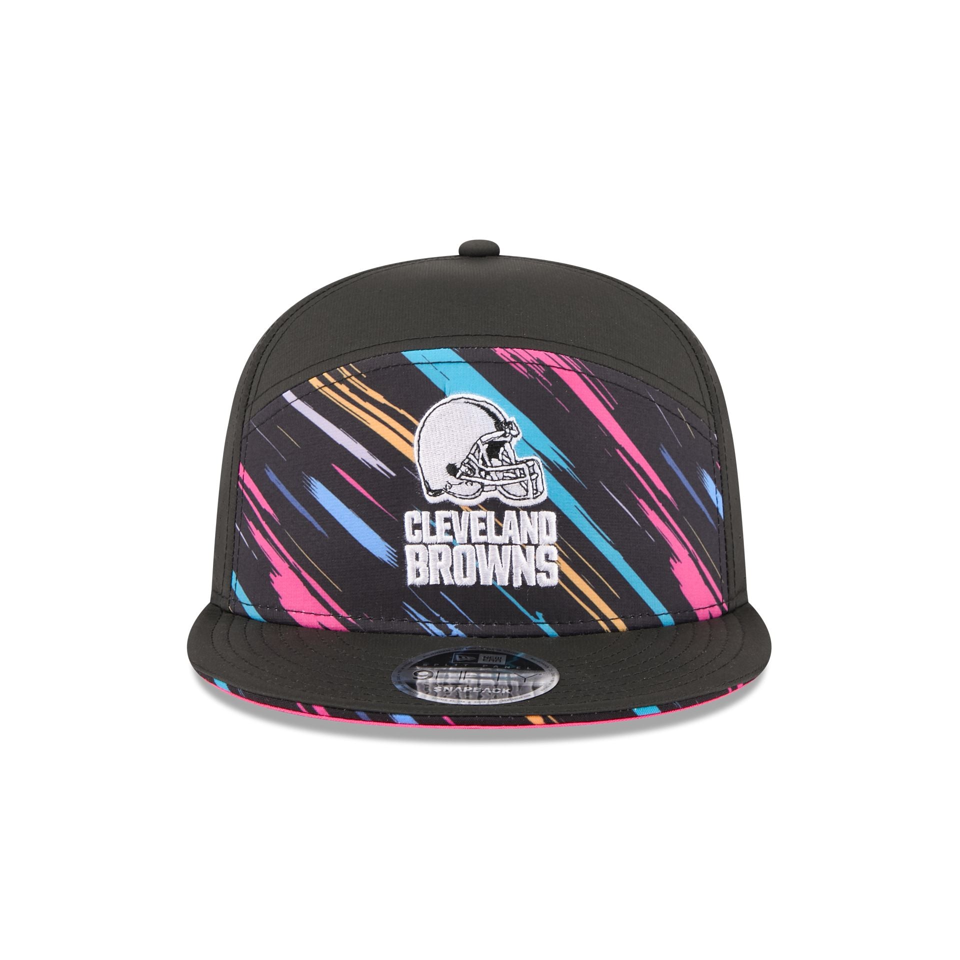 Cleveland Browns 2026 Crucial Catch Split Panel 9FIFTY Snapback Hat