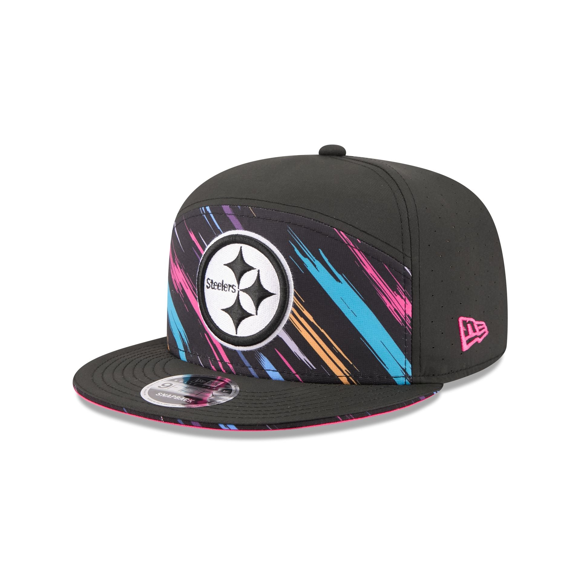 Pittsburgh Steelers 2026 Crucial Catch Split Panel 9FIFTY Snapback Hat