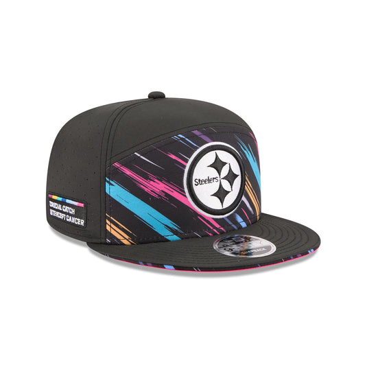 Pittsburgh Steelers 2026 Crucial Catch Split Panel 9FIFTY Snapback Hat