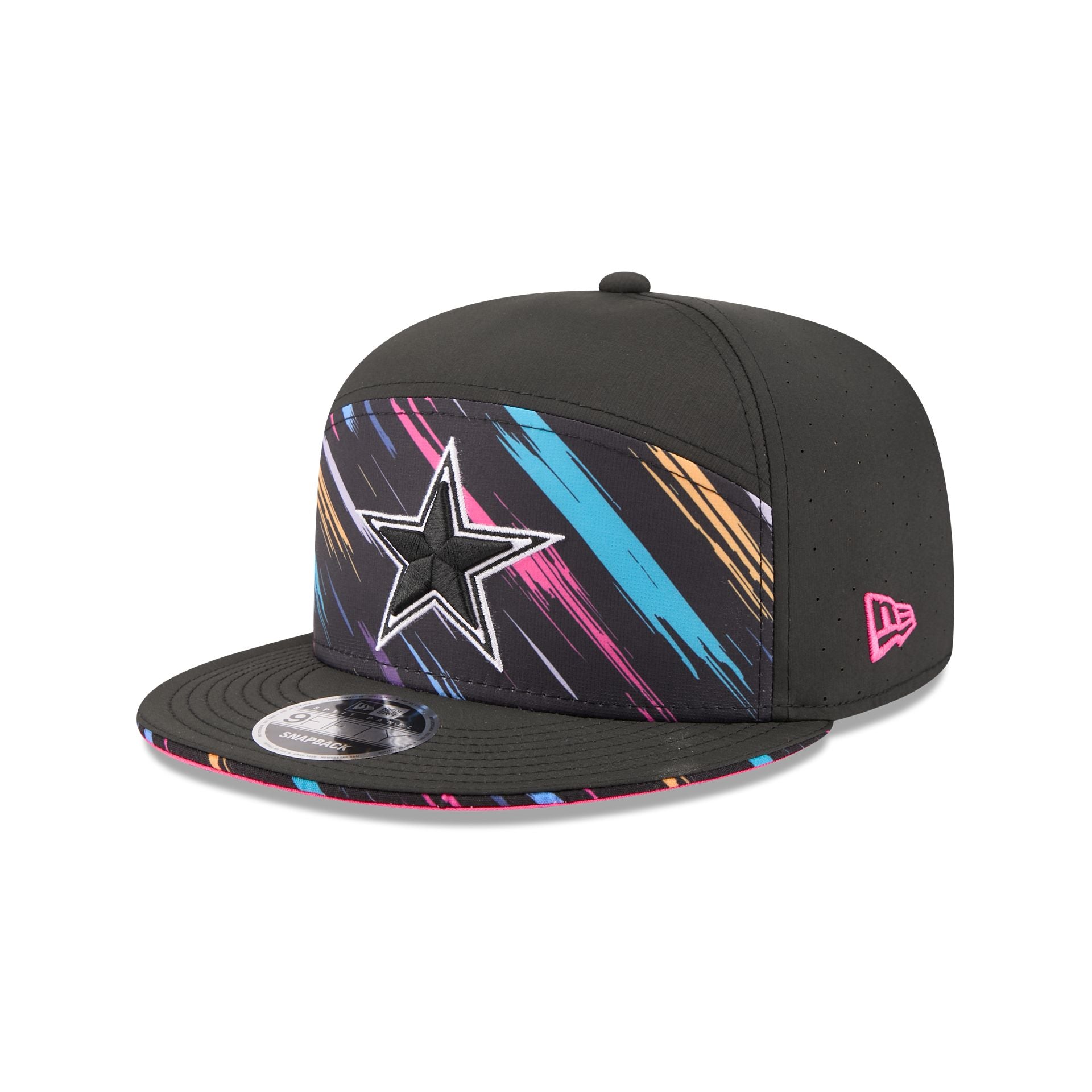 Dallas Cowboys 2026 Crucial Catch Split Panel 9FIFTY Snapback Hat
