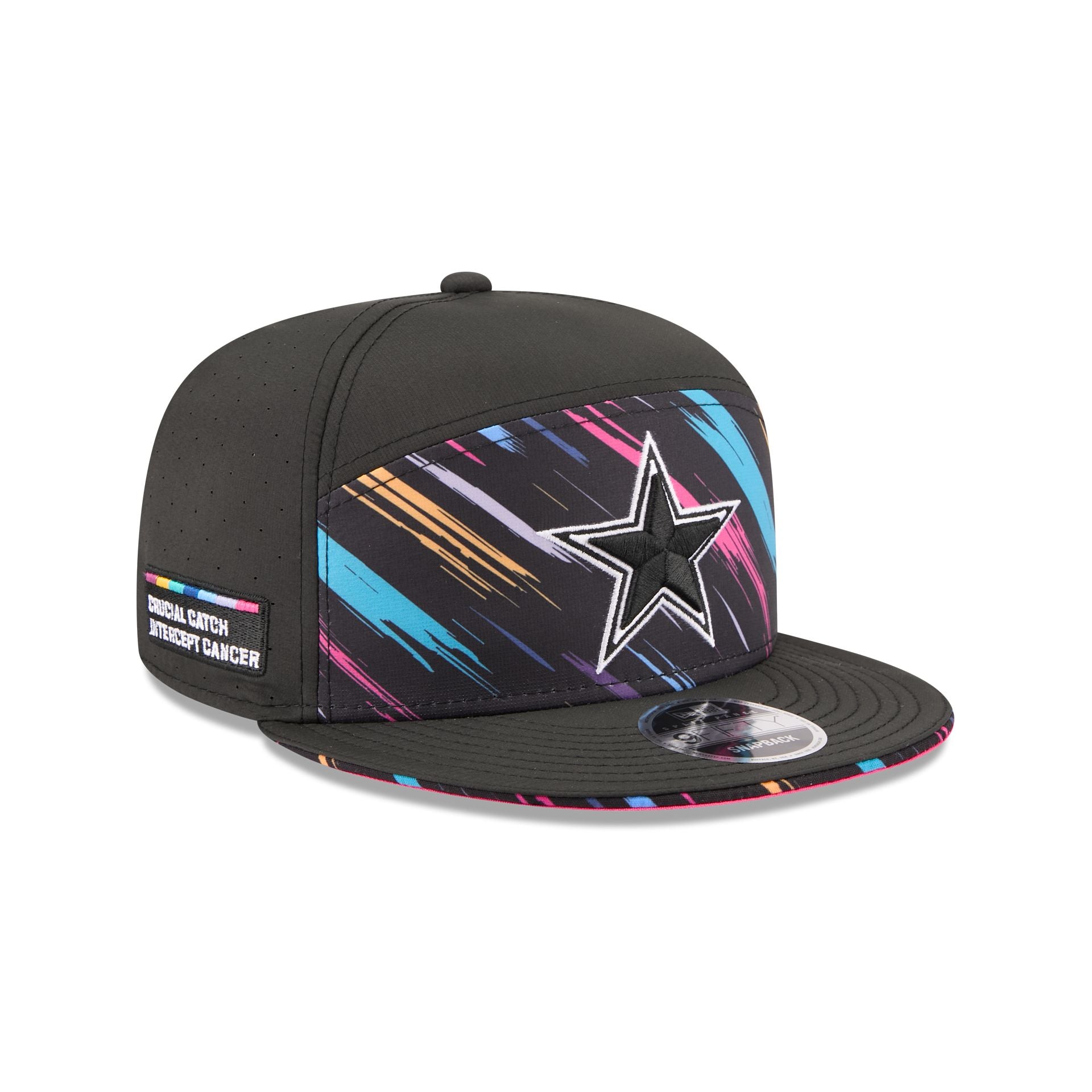 Dallas Cowboys 2026 Crucial Catch Split Panel 9FIFTY Snapback Hat