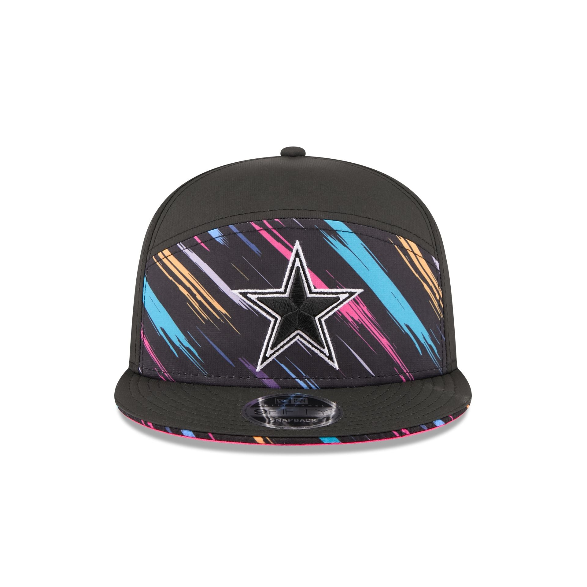 Dallas Cowboys 2026 Crucial Catch Split Panel 9FIFTY Snapback Hat