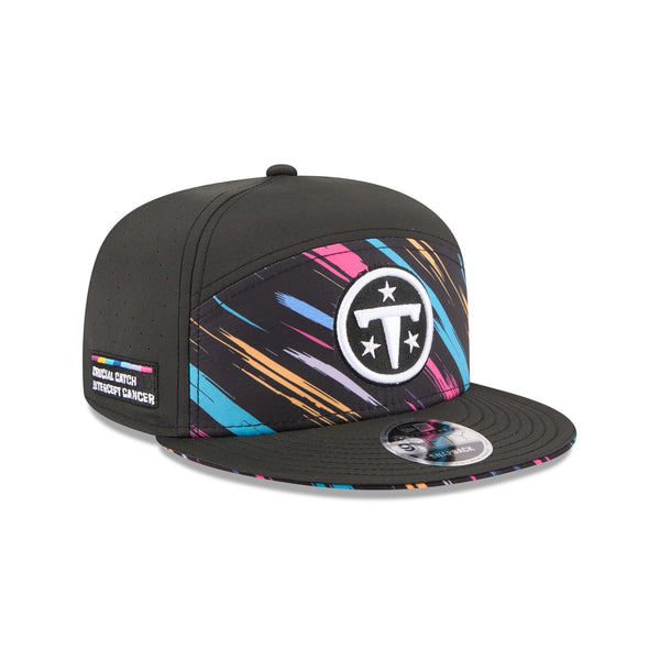 Tennessee Titans 2026 Crucial Catch Split Panel 9FIFTY Snapback