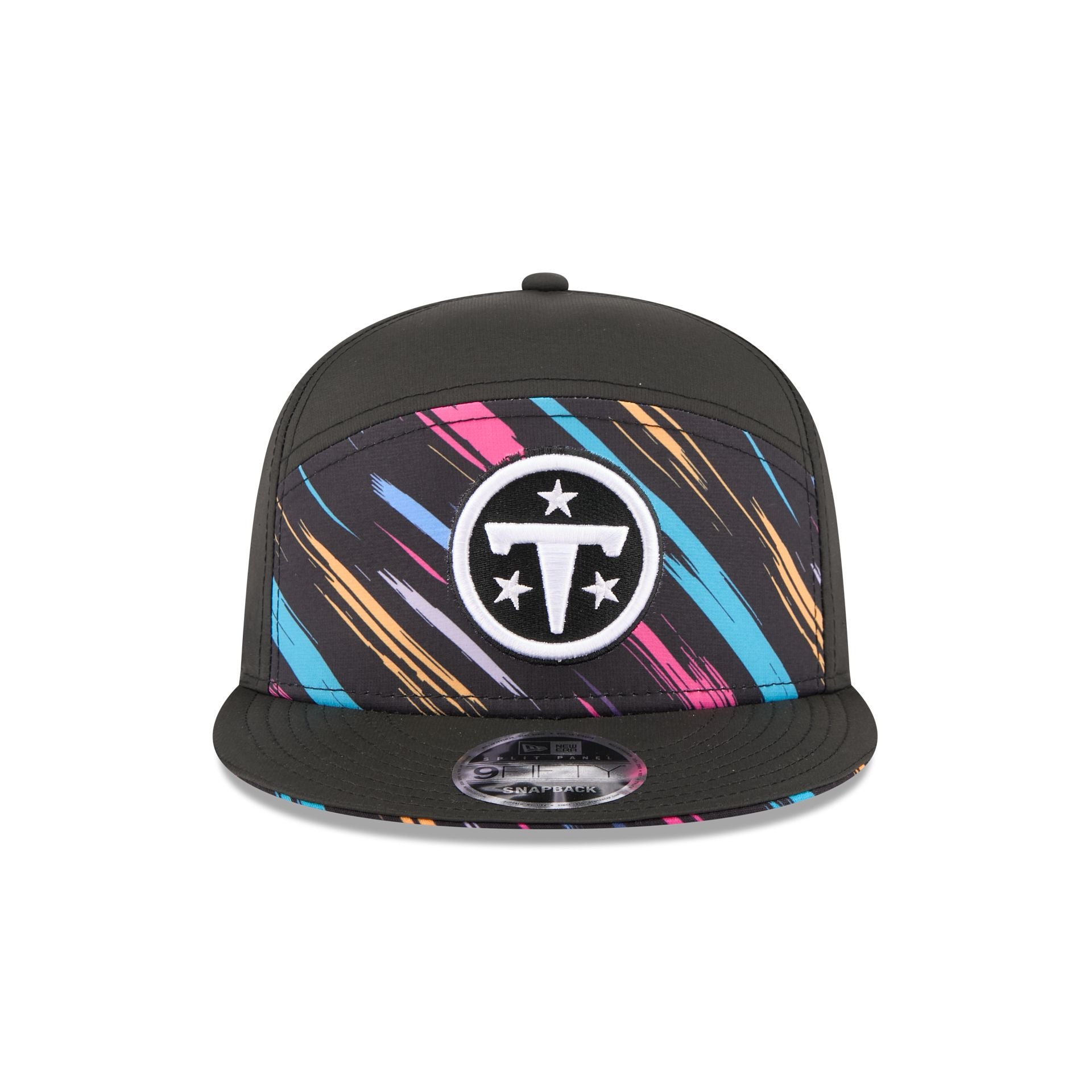 Tennessee Titans 2026 Crucial Catch Split Panel 9FIFTY Snapback Hat