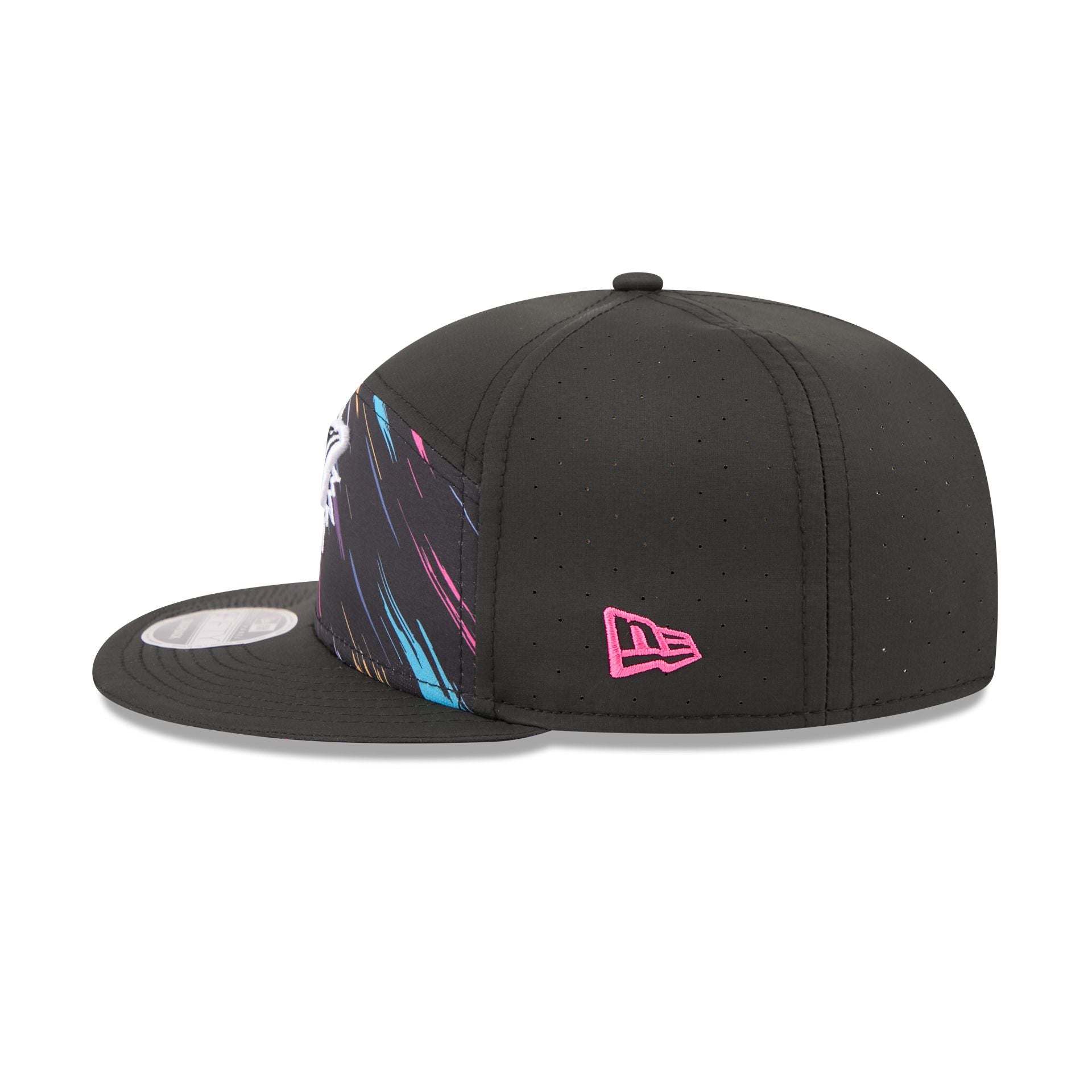 Miami Dolphins 2026 Crucial Catch Split Panel 9FIFTY Snapback Hat