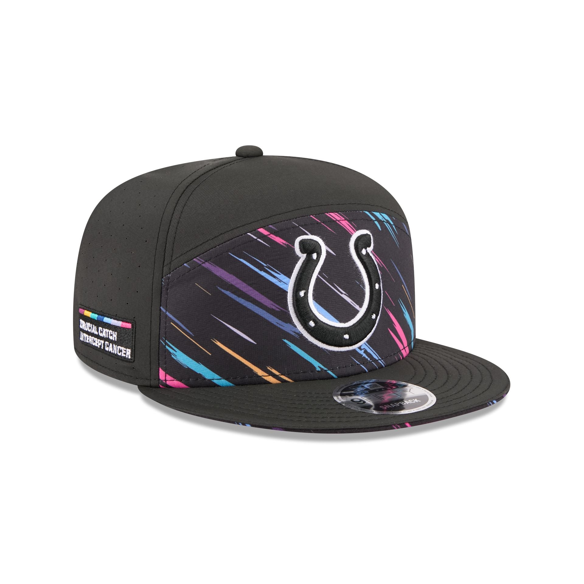 Indianapolis Colts 2026 Crucial Catch Split Panel 9FIFTY Snapback Hat