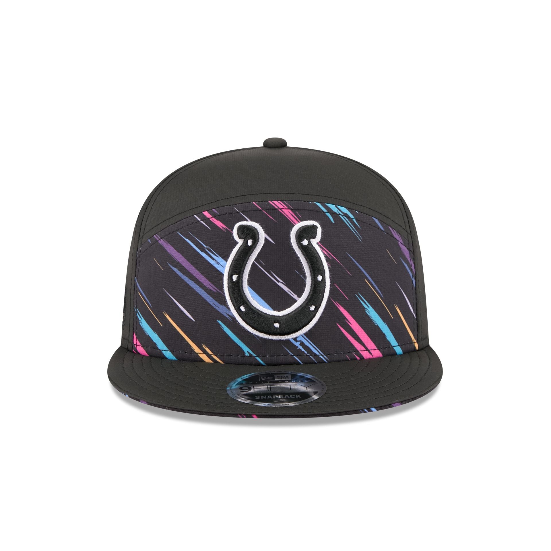 Indianapolis Colts 2026 Crucial Catch Split Panel 9FIFTY Snapback Hat