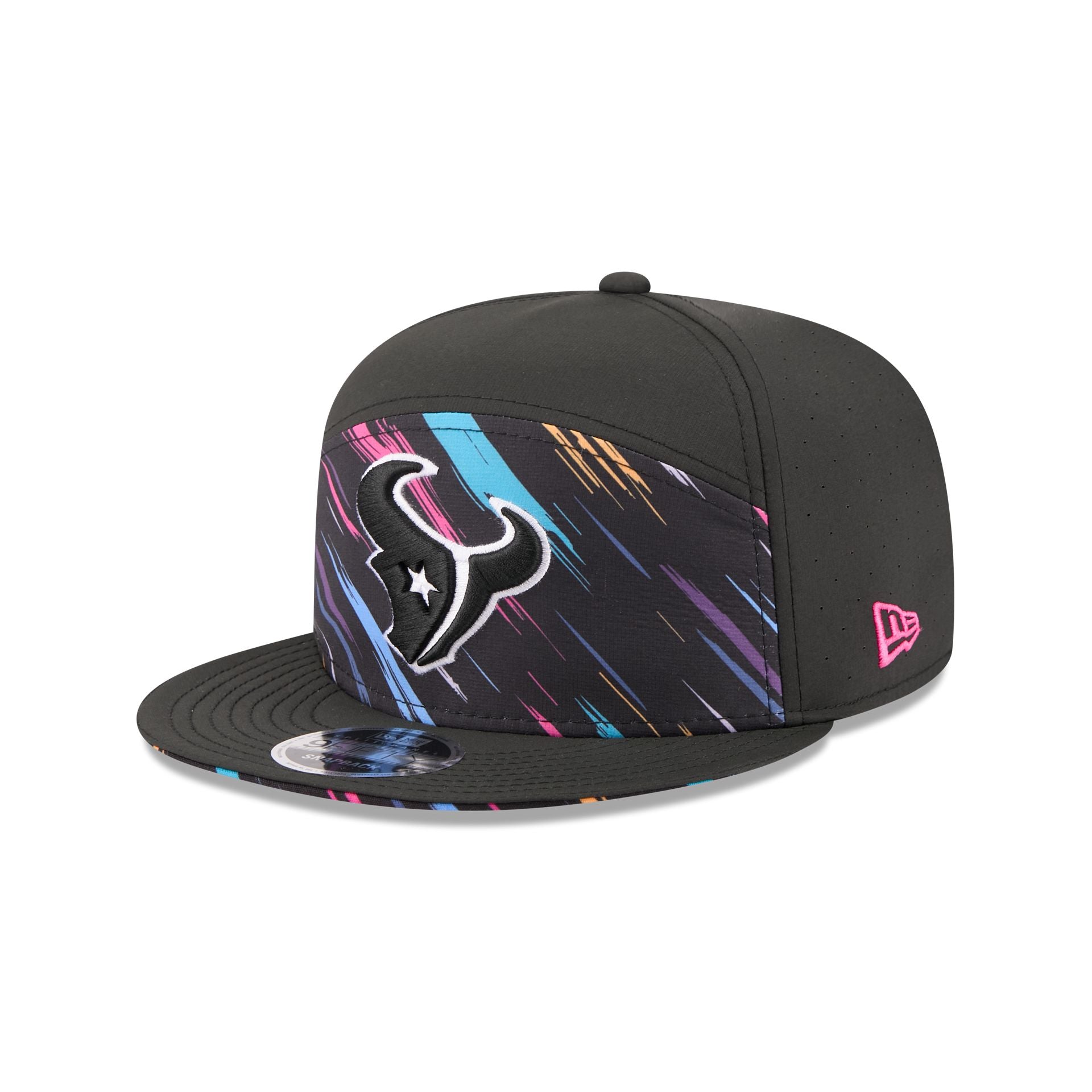Houston Texans 2026 Crucial Catch Split Panel 9FIFTY Snapback Hat