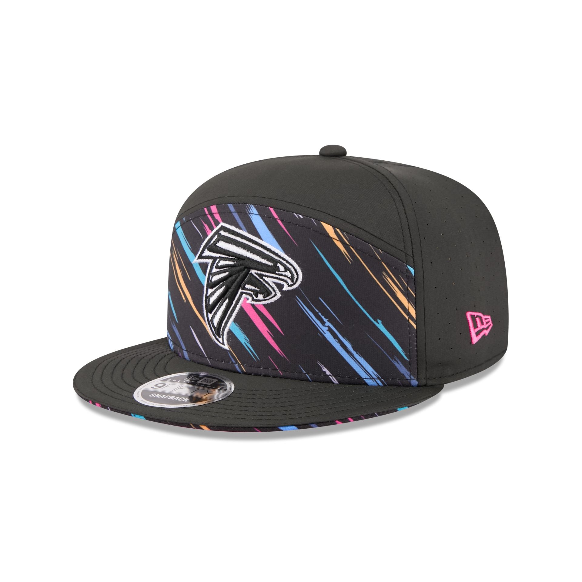 Atlanta Falcons 2026 Crucial Catch Split Panel 9FIFTY Snapback Hat