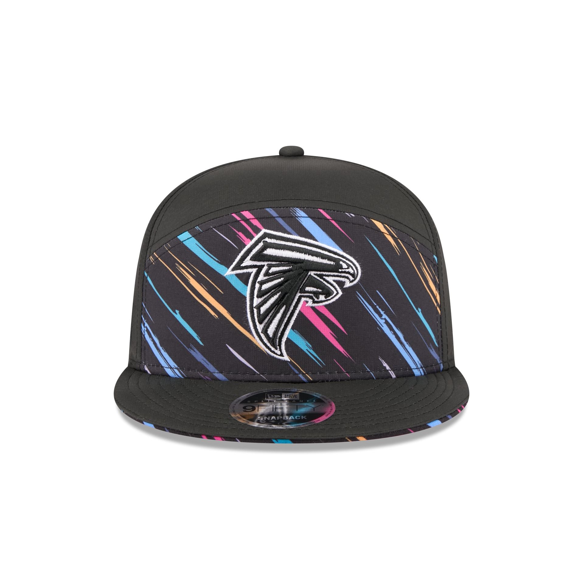 Atlanta Falcons 2026 Crucial Catch Split Panel 9FIFTY Snapback Hat