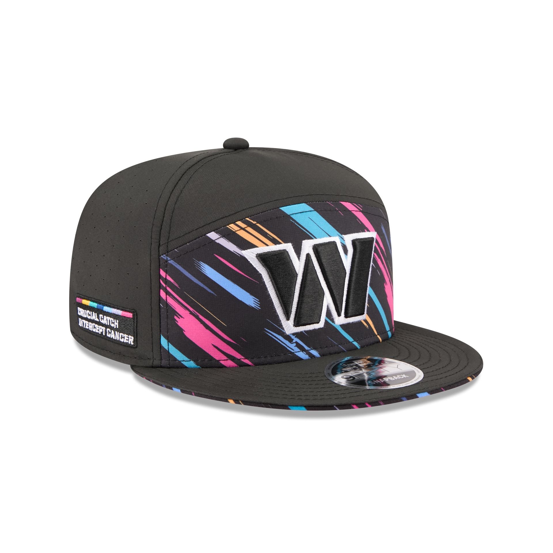 Washington Commanders 2026 Crucial Catch Split Panel 9FIFTY Snapback Hat