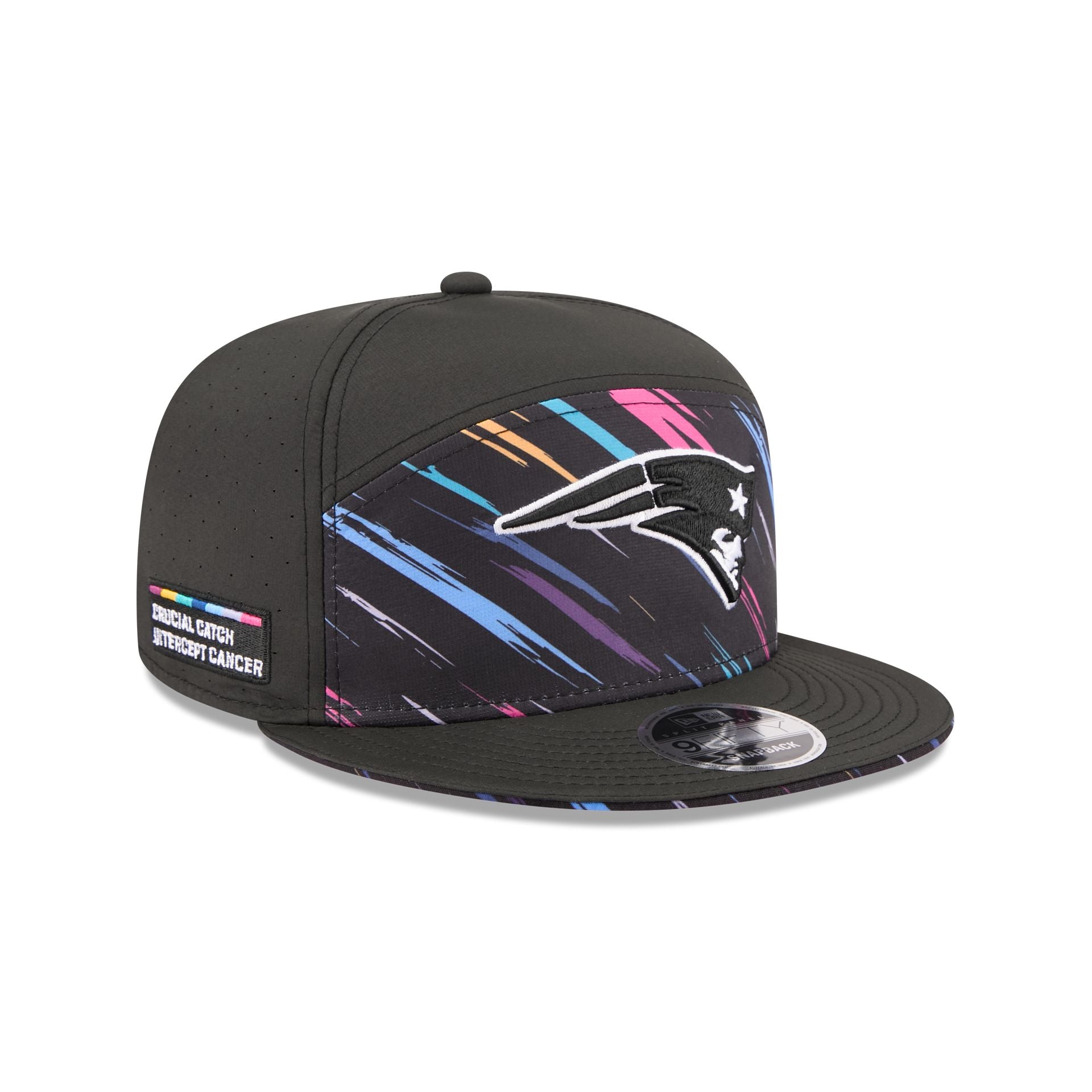 New England Patriots 2026 Crucial Catch Split Panel 9FIFTY Snapback Hat