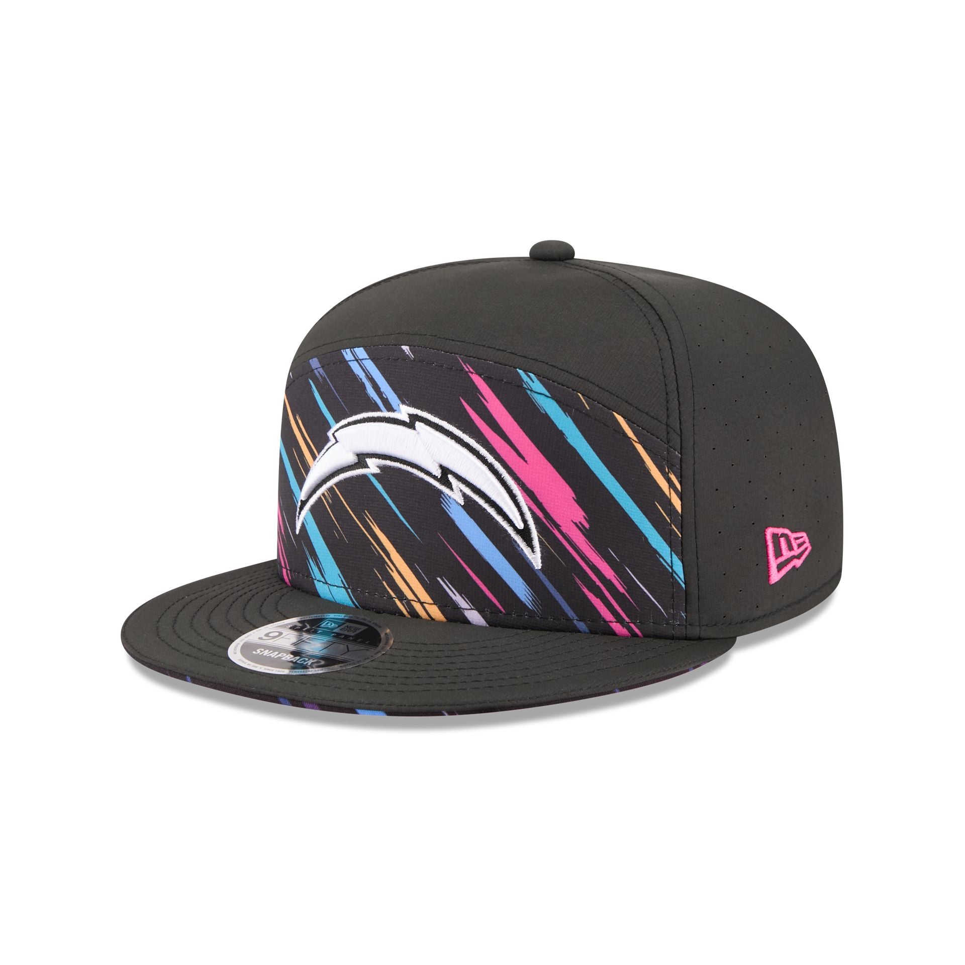 Los Angeles Chargers 2026 Crucial Catch Split Panel 9FIFTY Snapback Hat
