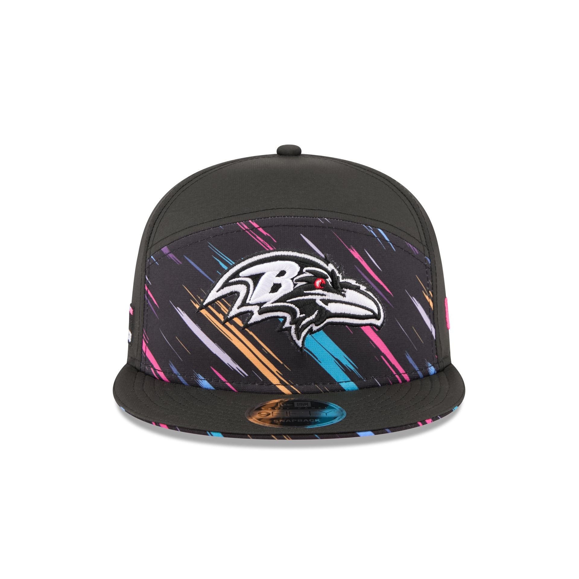 Baltimore Ravens 2026 Crucial Catch Split Panel 9FIFTY Snapback Hat