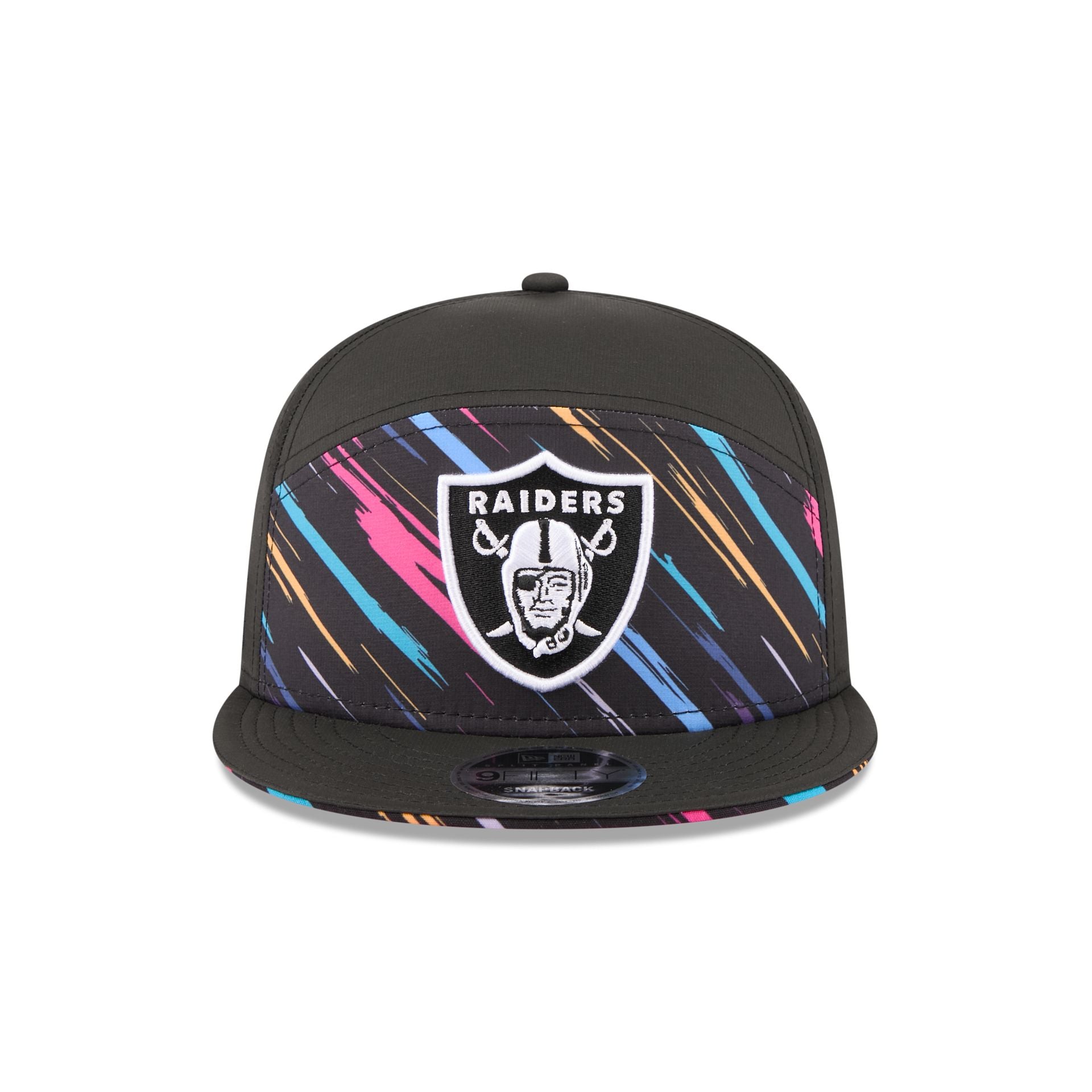 Las Vegas Raiders 2026 Crucial Catch Split Panel 9FIFTY Snapback