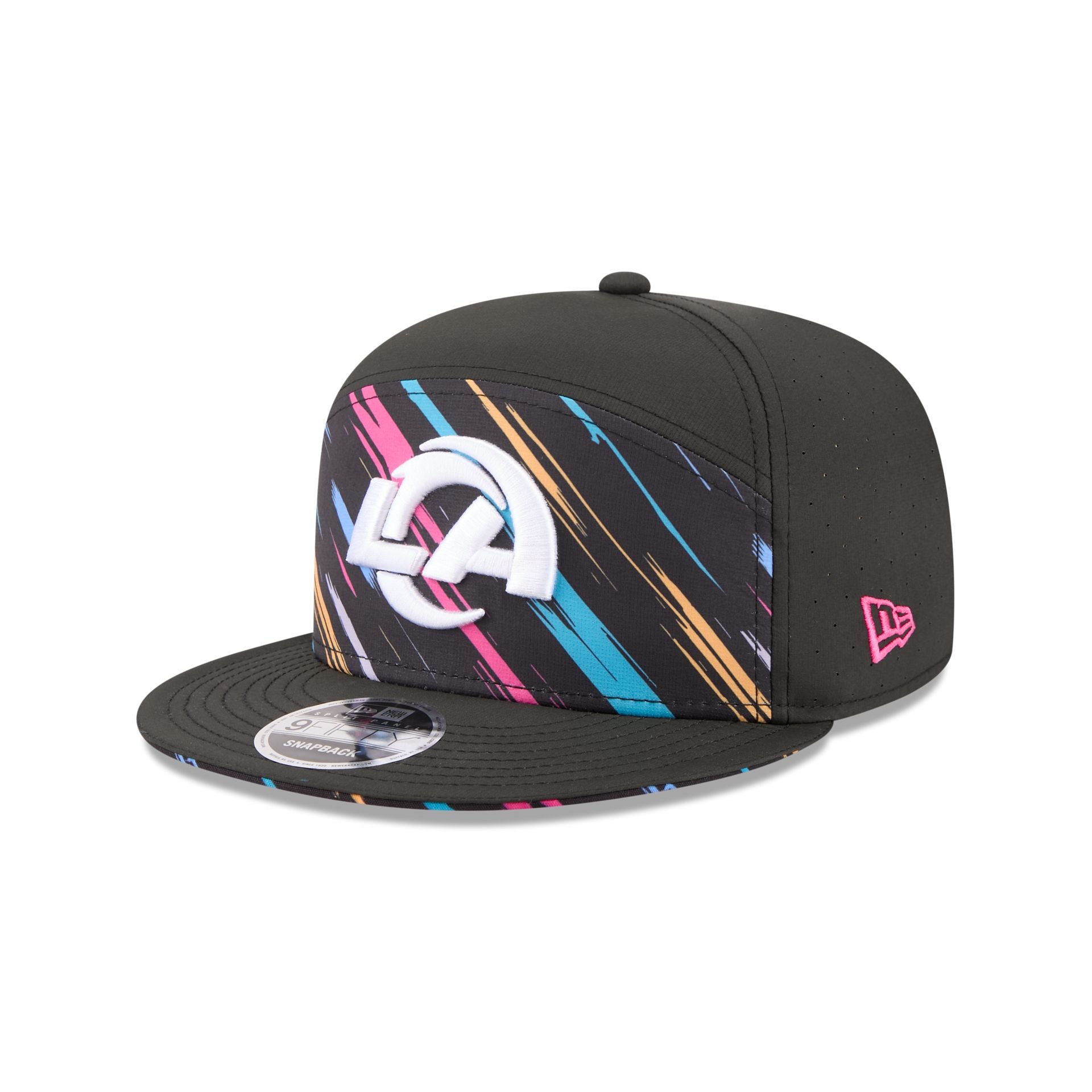 Los Angeles Rams 2026 Crucial Catch Split Panel 9FIFTY Snapback Hat